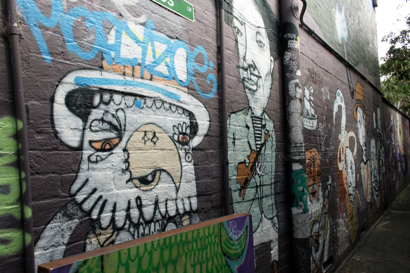 Untitled by Nico Nicoson | Street Art NSW