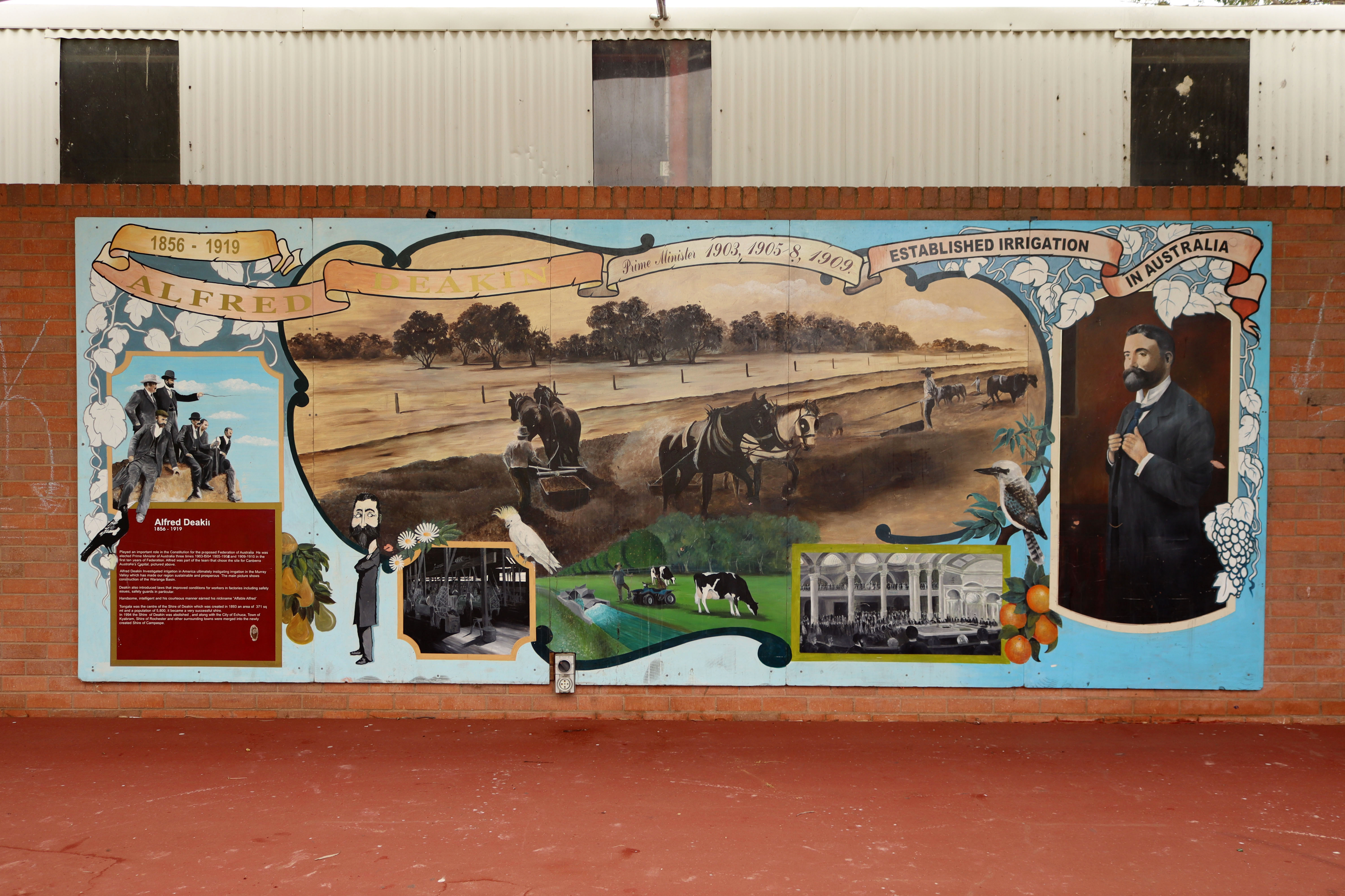Alfred Deakin | Street Art NSW