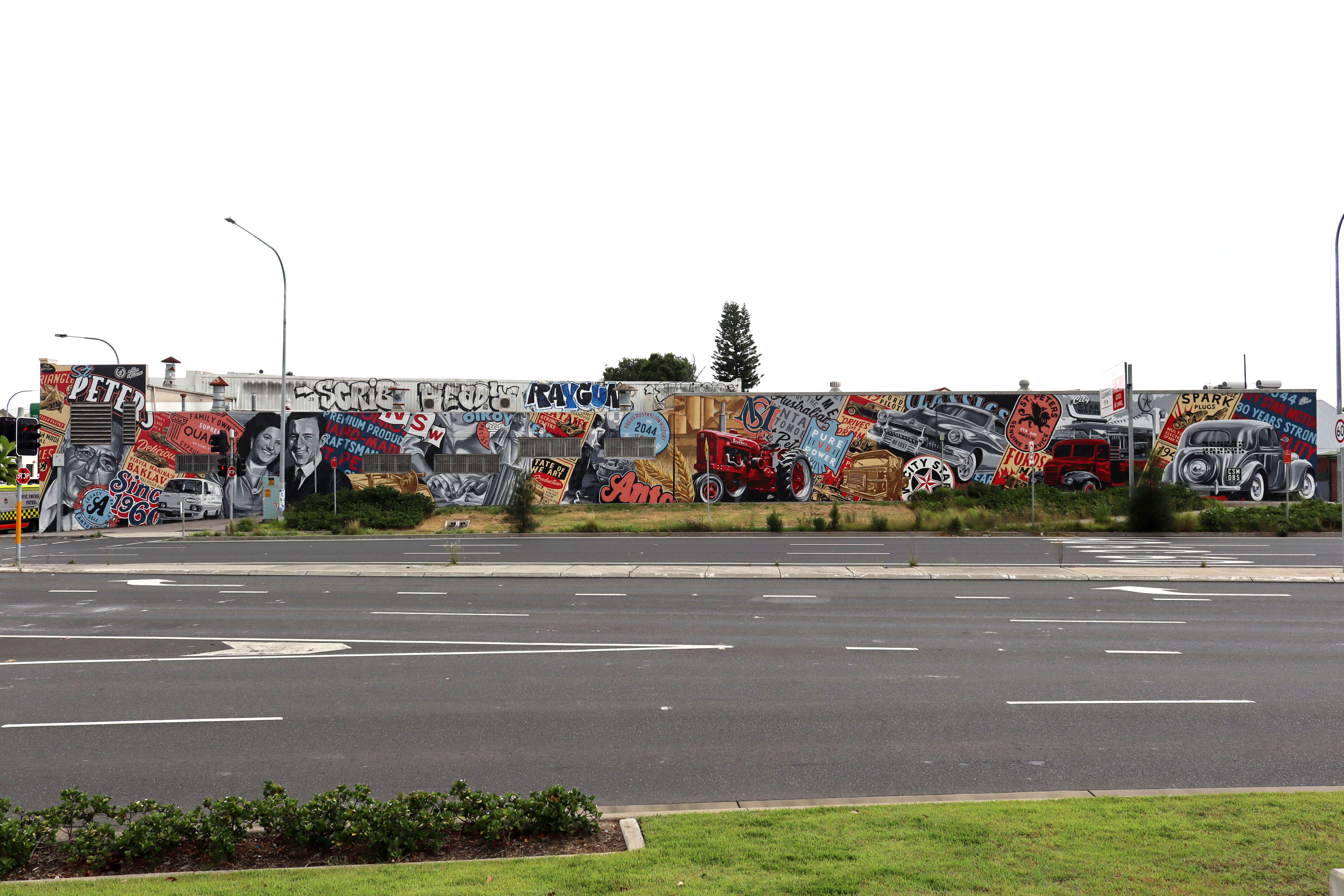 The Spirit of St. Peters by Alex Lehours | Street Art NSW