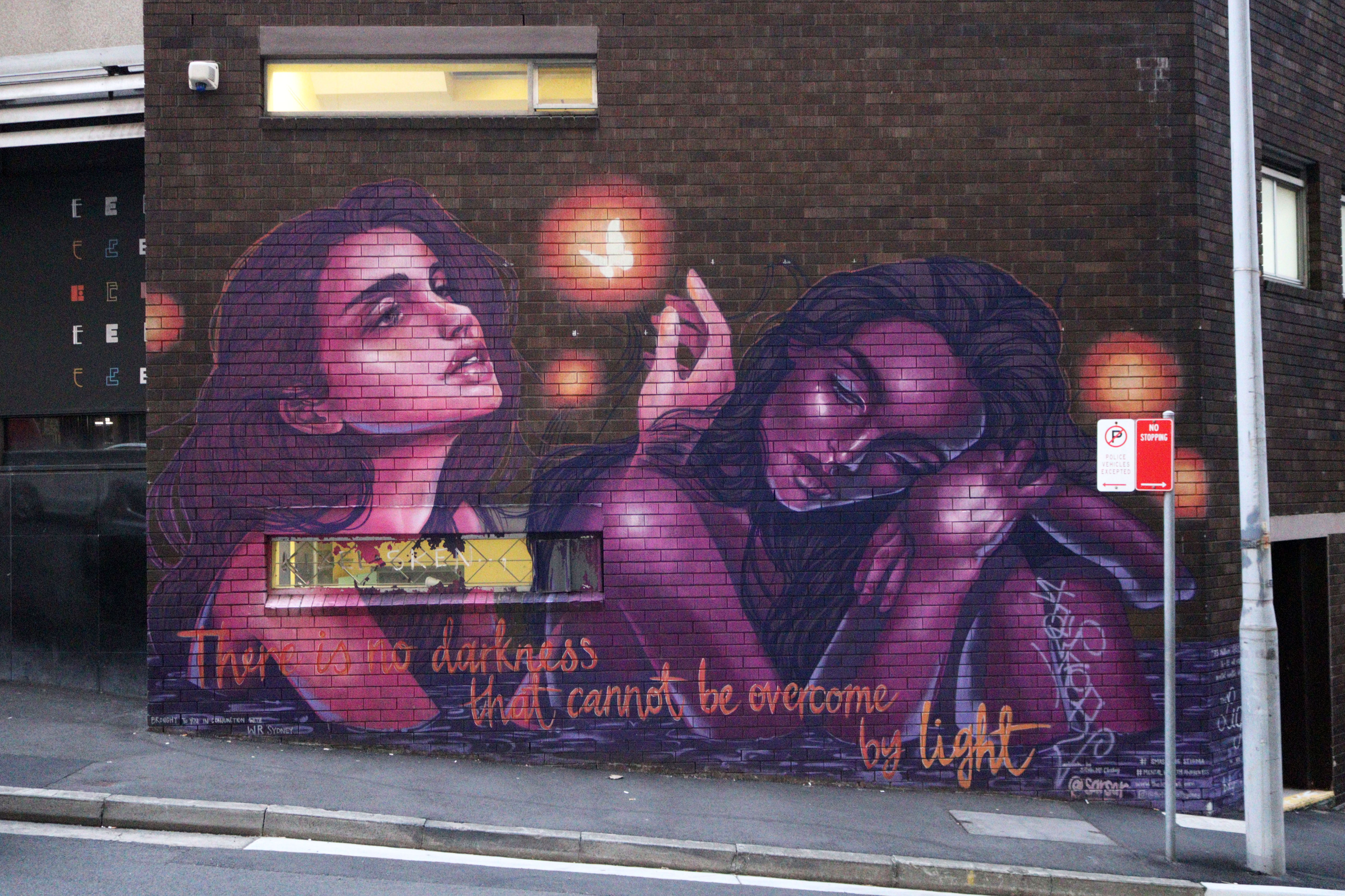 The Light Ball by Sarah McCloskey | Street Art NSW