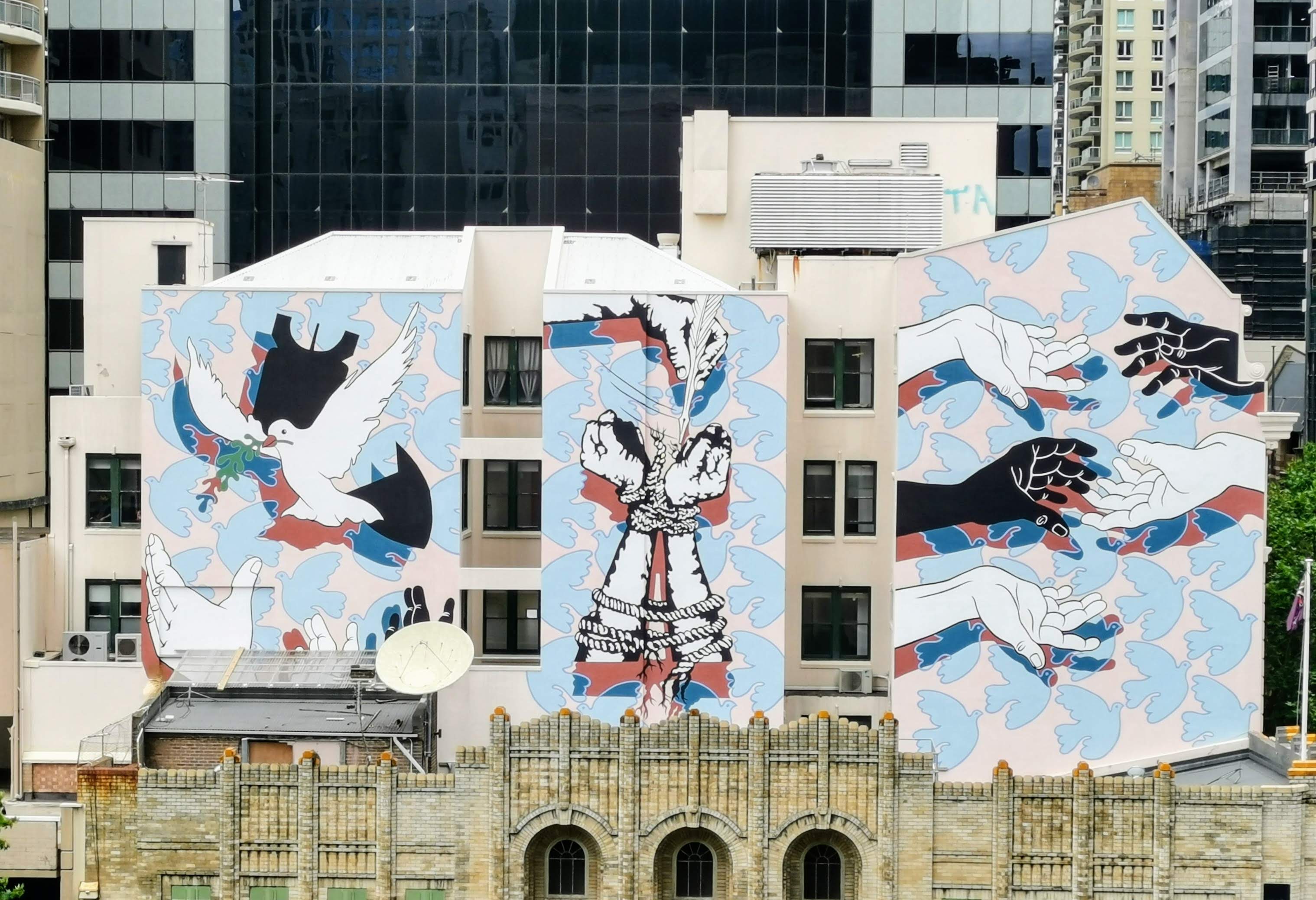 Peace Justice & Unity Mural