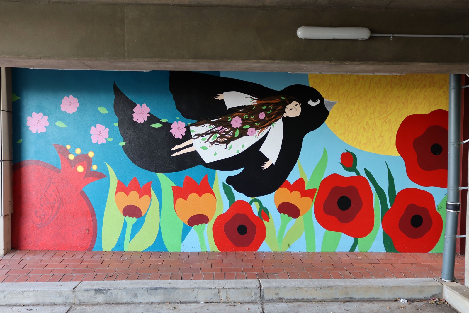 Woman, Life, Freedom by Asiyeh Ansari | Street Art NSW