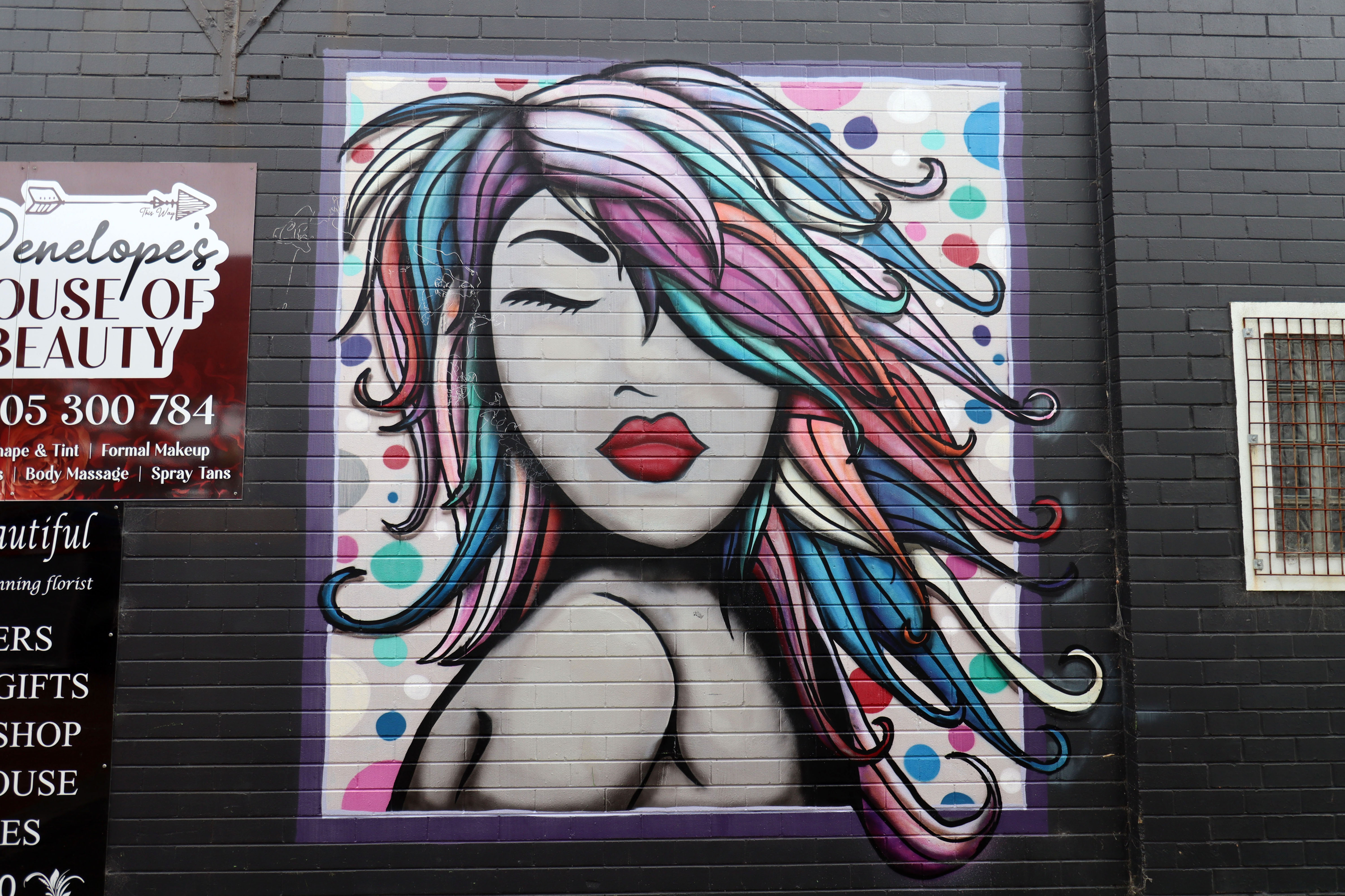 Penelope's Beauty | Street Art NSW