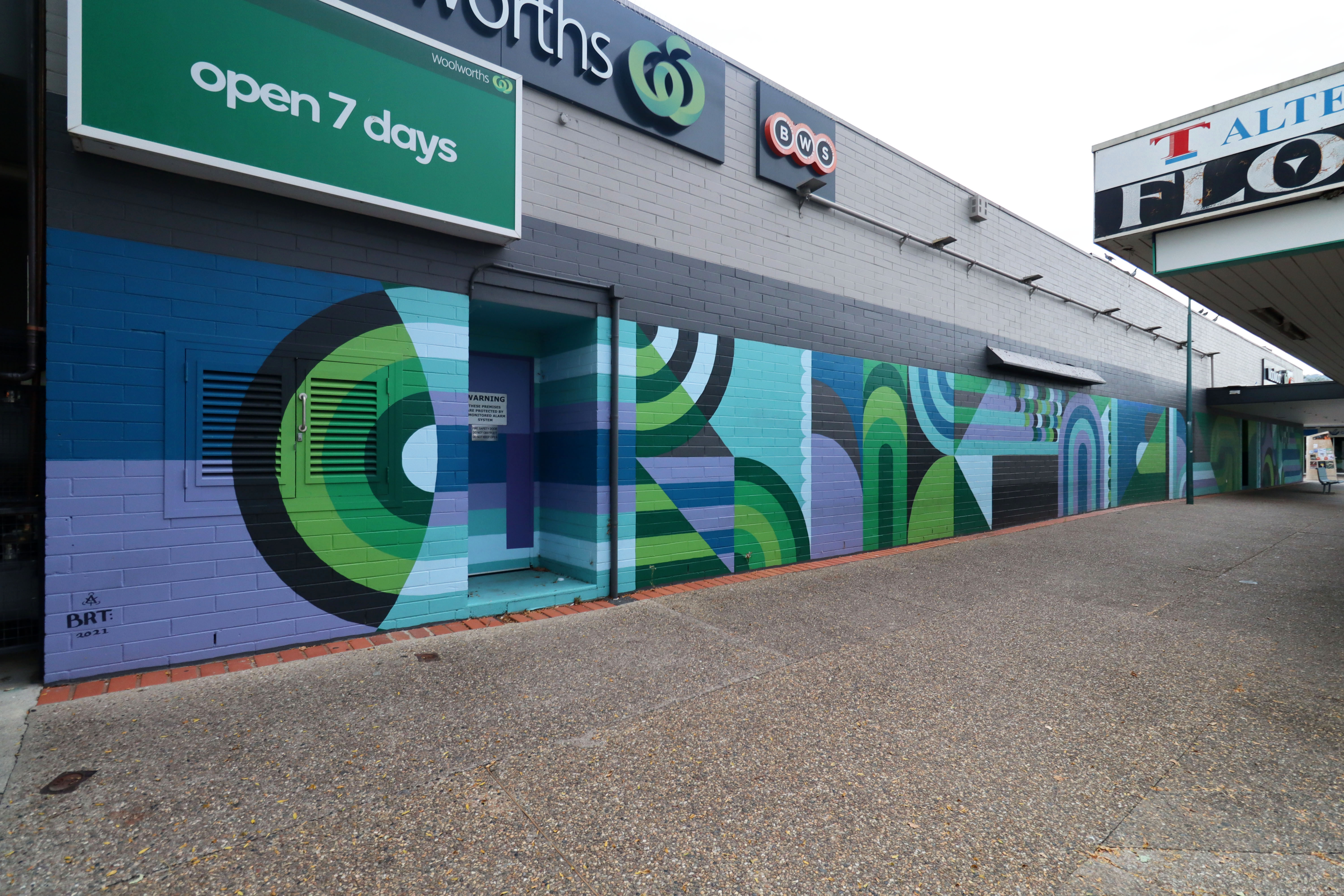 Untitled by BRT | Street Art NSW