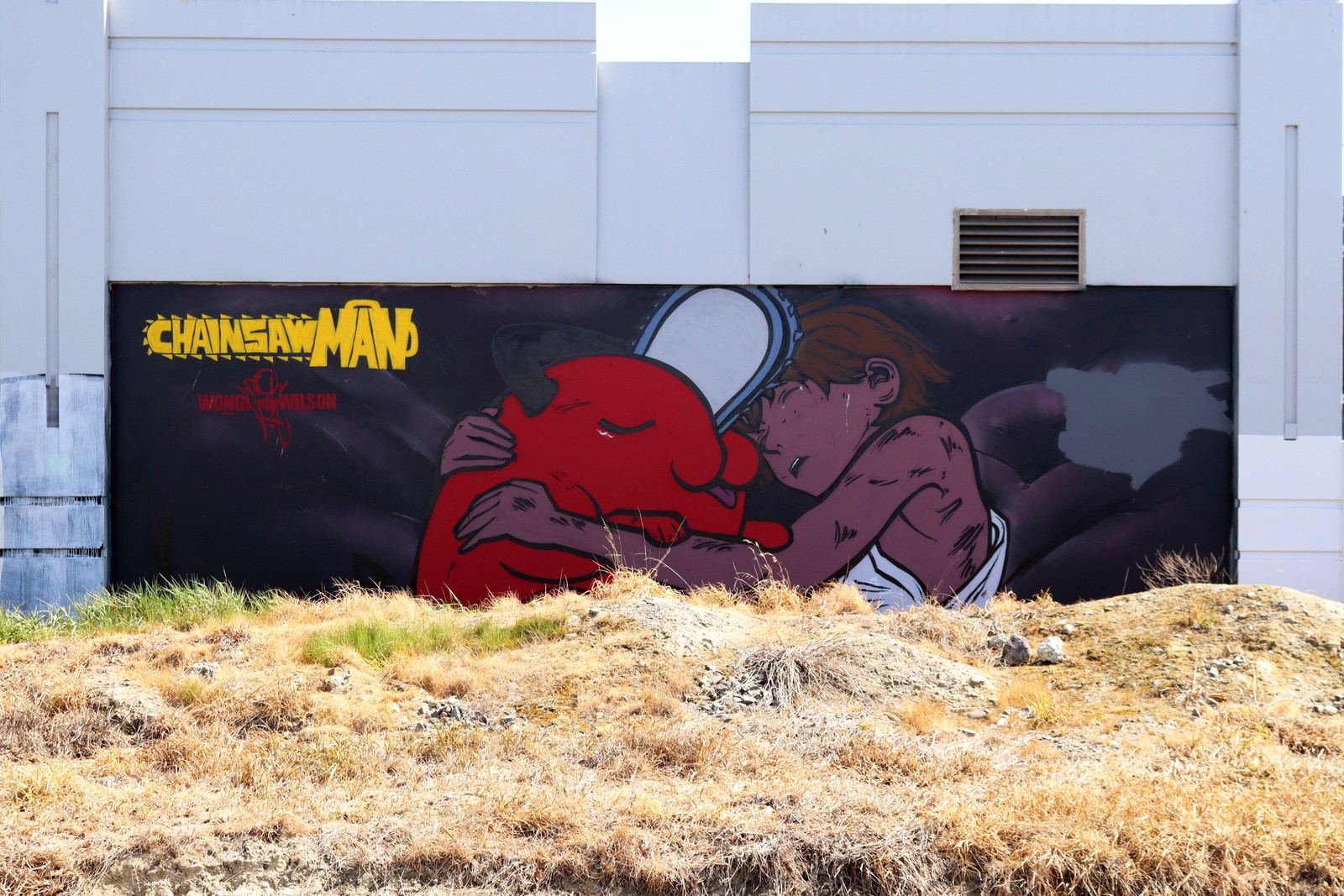 Chainsaw Man by Wongi 'Freak' Wilson | Street Art NSW