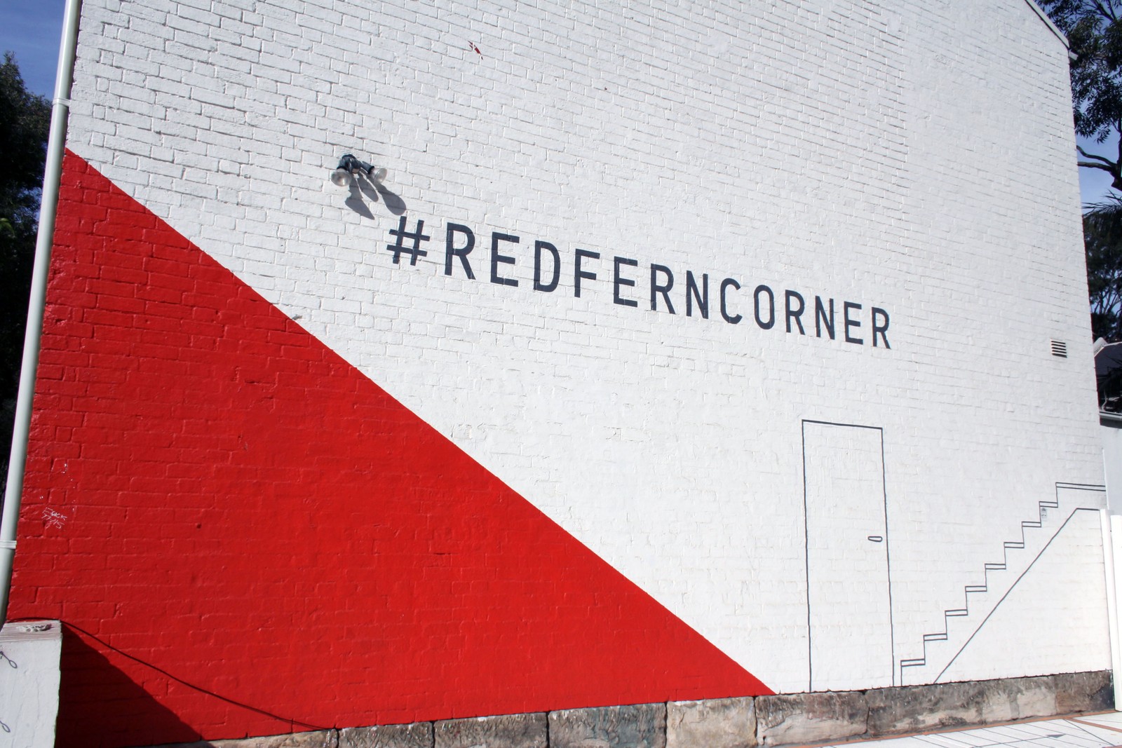 Redfern Corner by Richard Graham | Street Art NSW