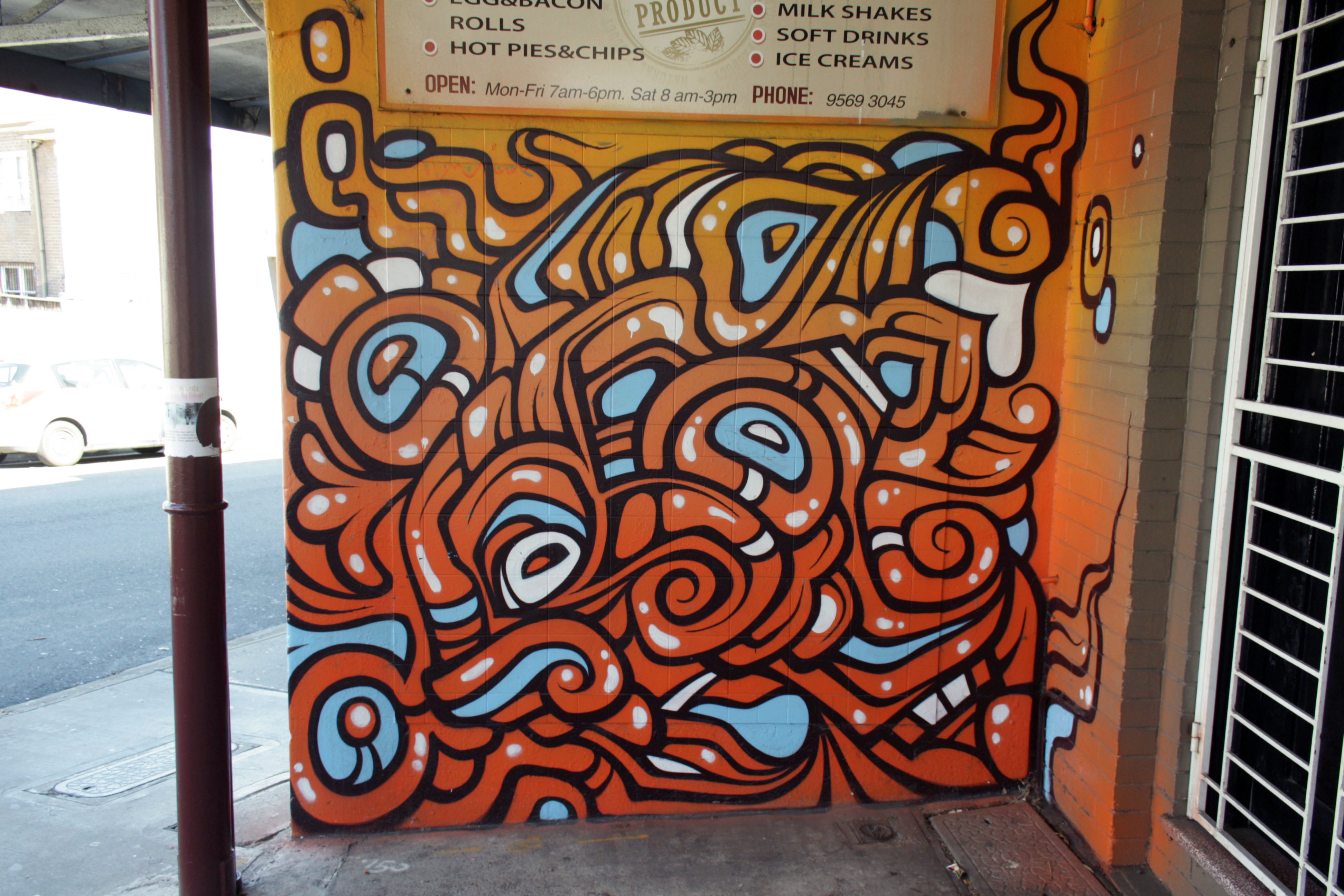 Untitled by Phibs | Street Art NSW