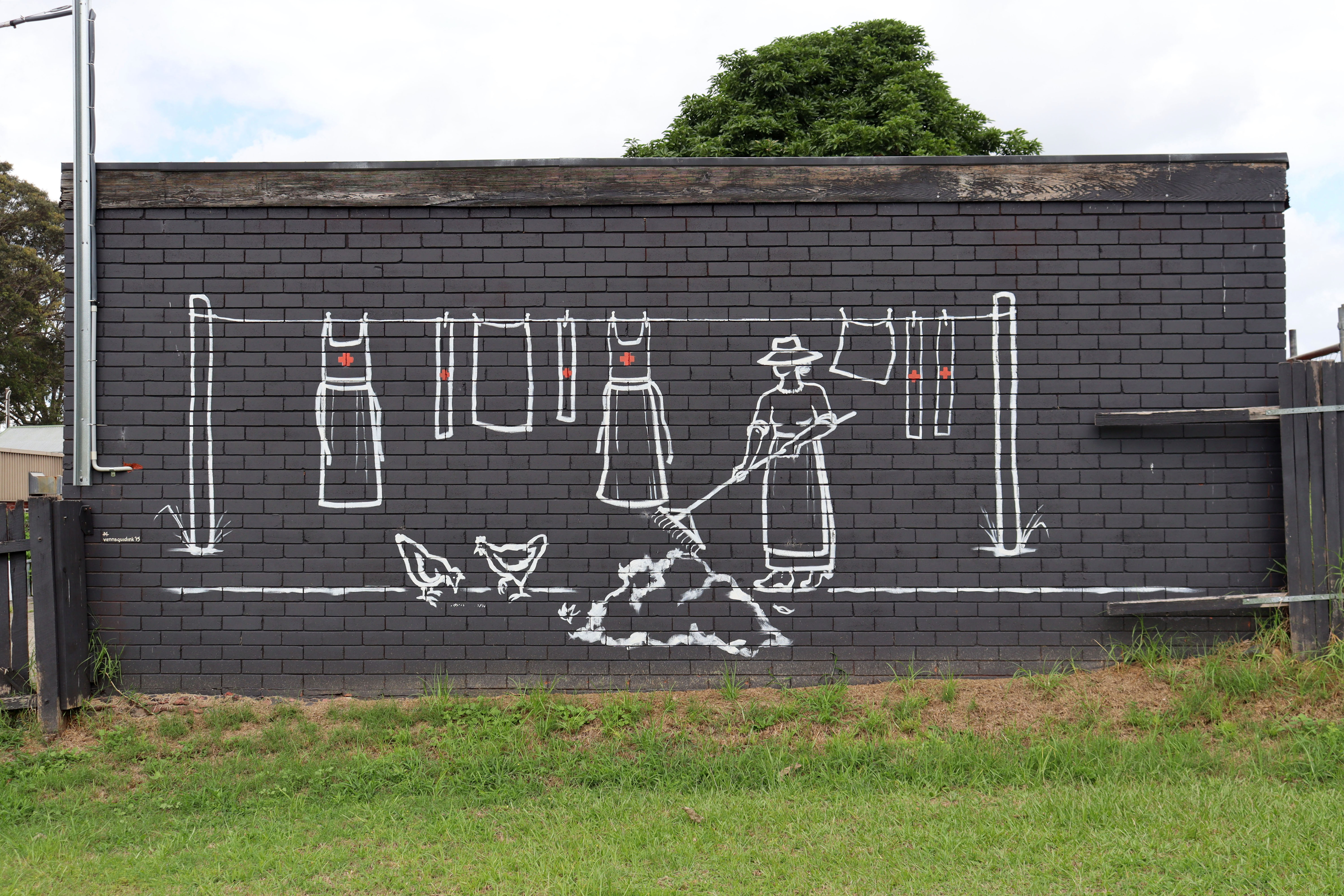 Untitled by Jen Saunders | Street Art NSW