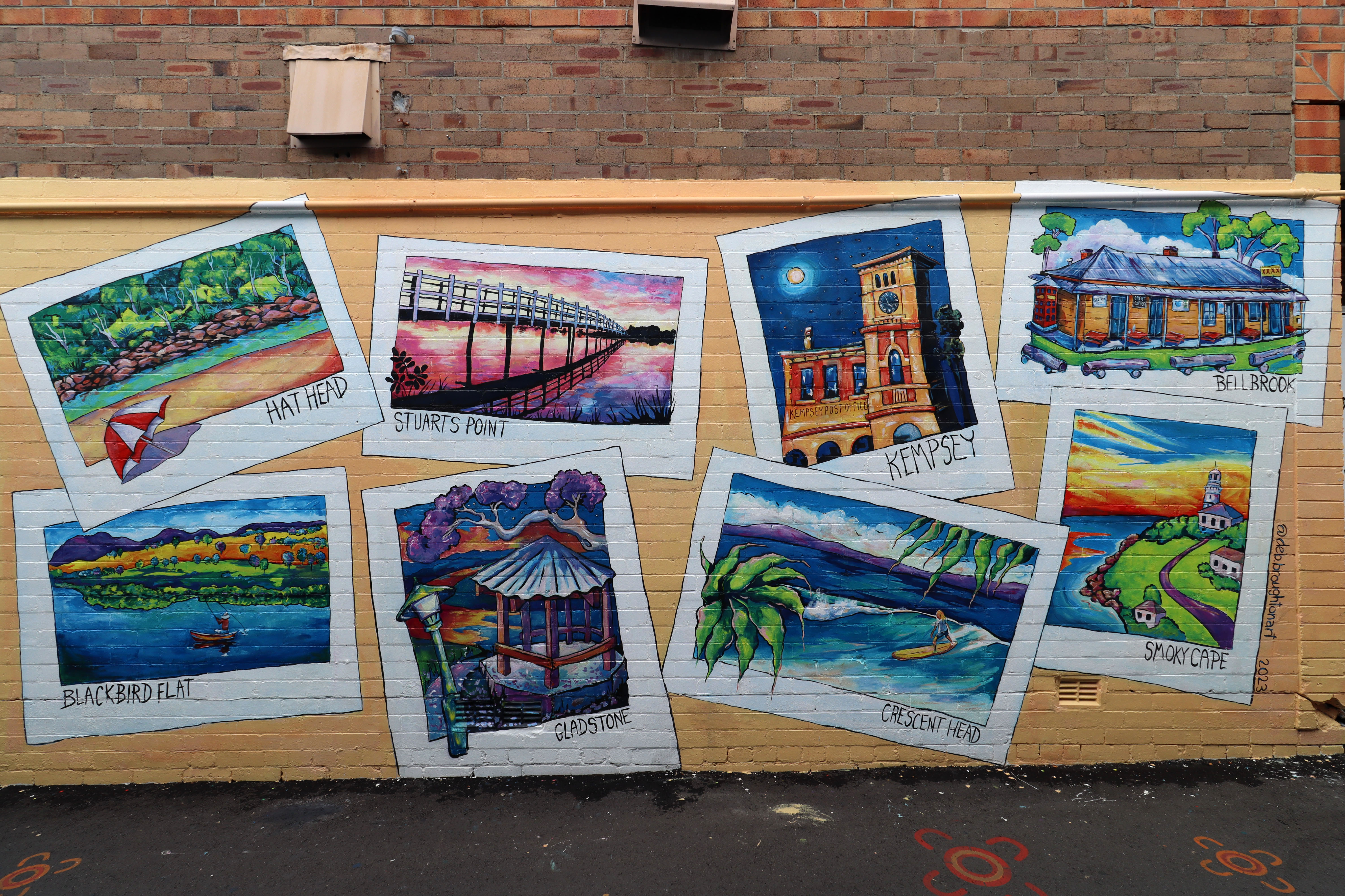 Postcards of the Macleay Valley by Deb Broughton | Street Art NSW