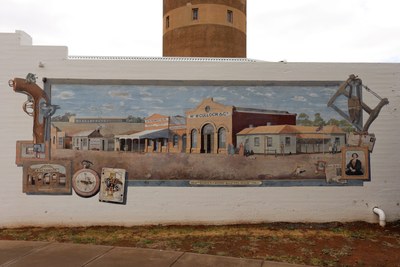 High Street Echuca & Wharf Masters House 1880s