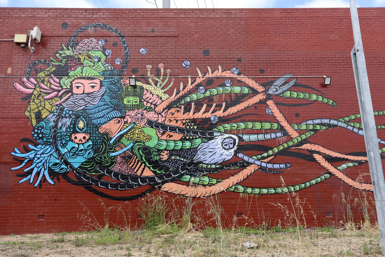 Moving Landscapes by Eko Nugroho | Street Art NSW
