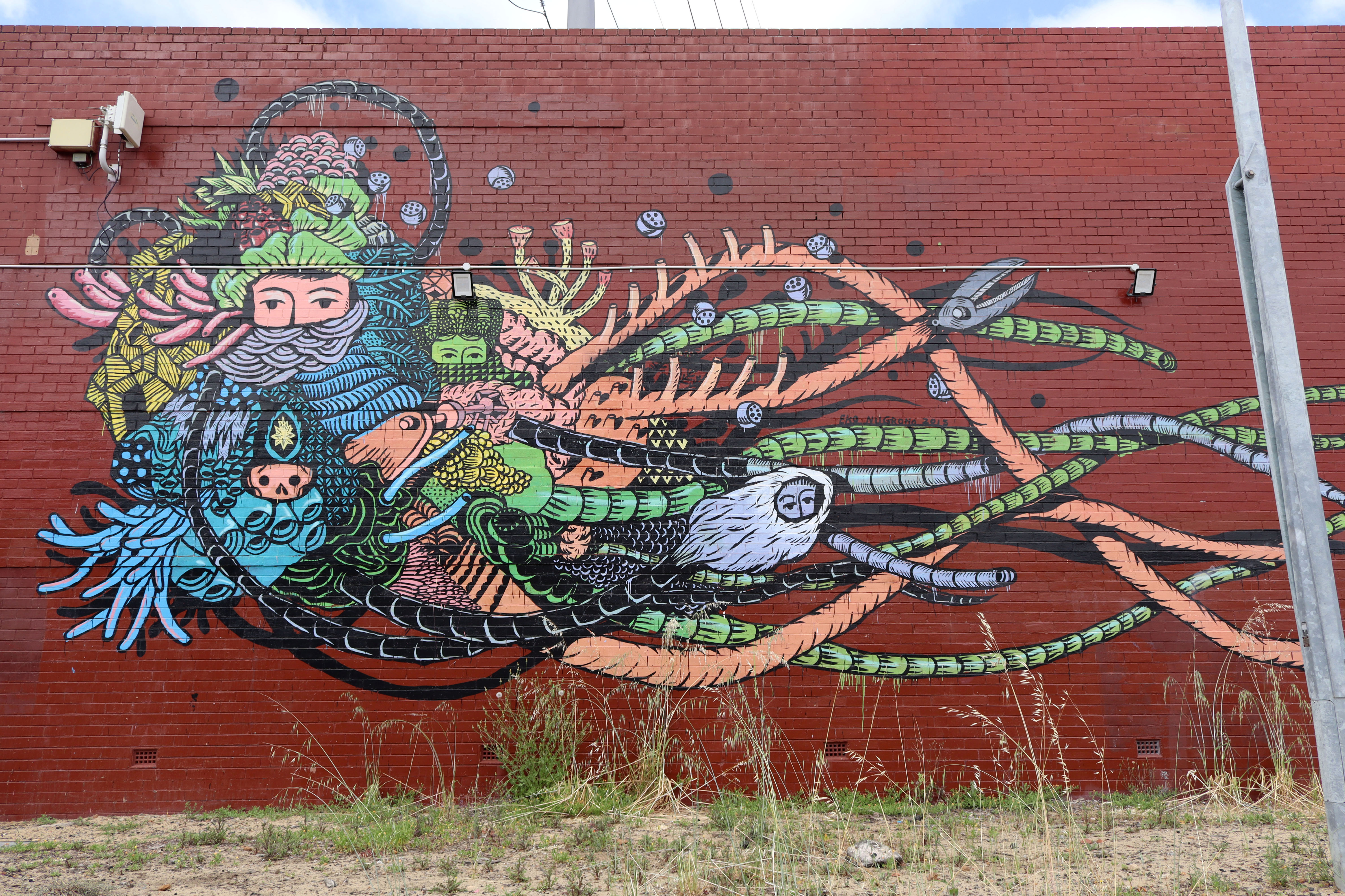 Moving Landscapes by Eko Nugroho | Street Art NSW