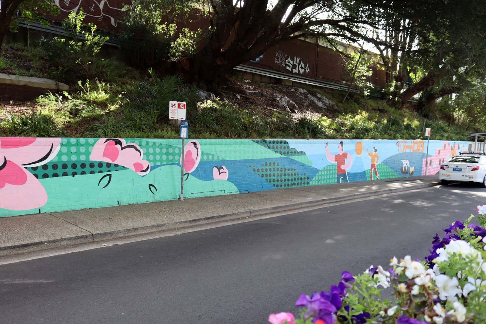 A Day in Burwood by Lotte Alexis | Street Art NSW