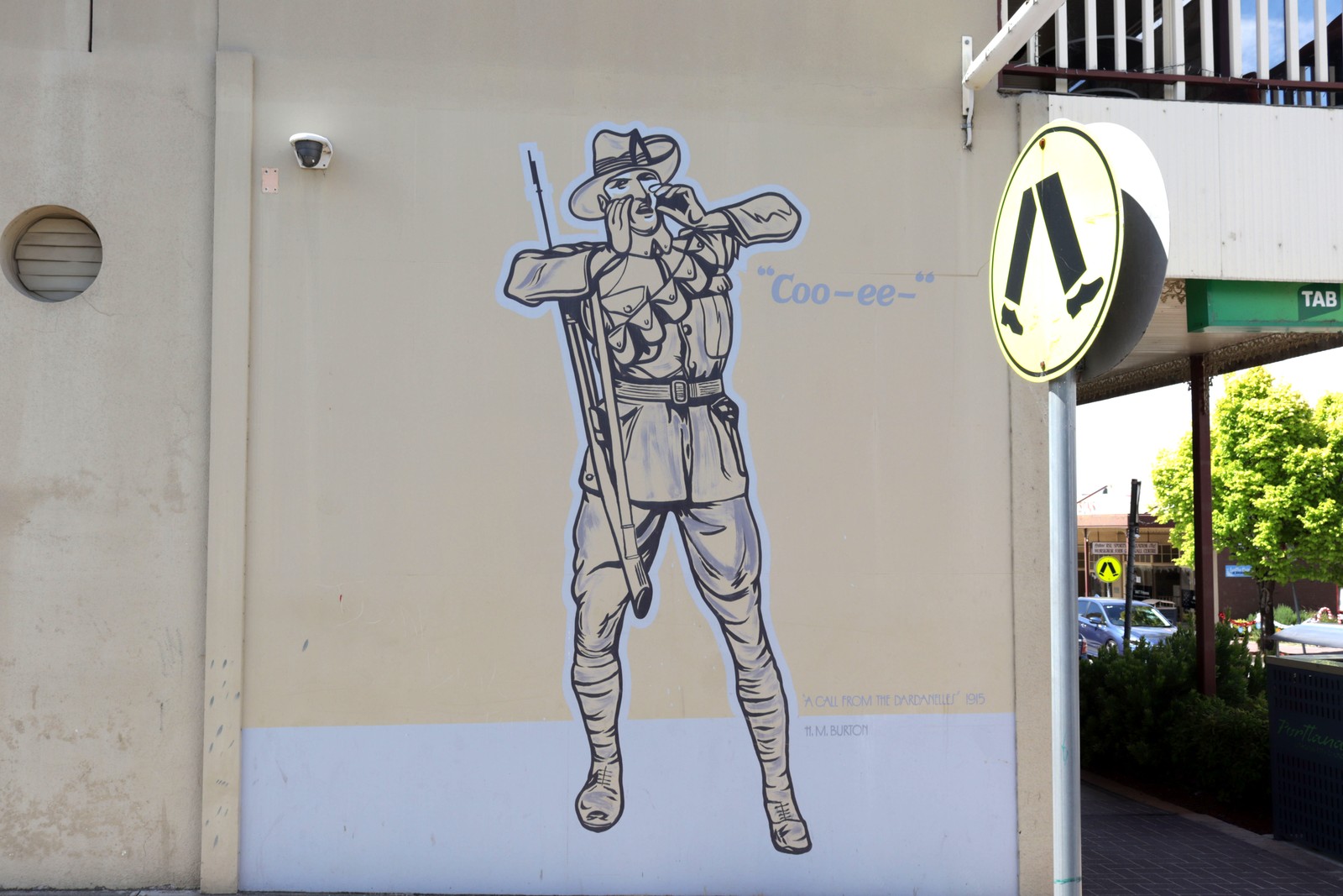 A Call From the Dardanelles by M. Burton | Street Art NSW
