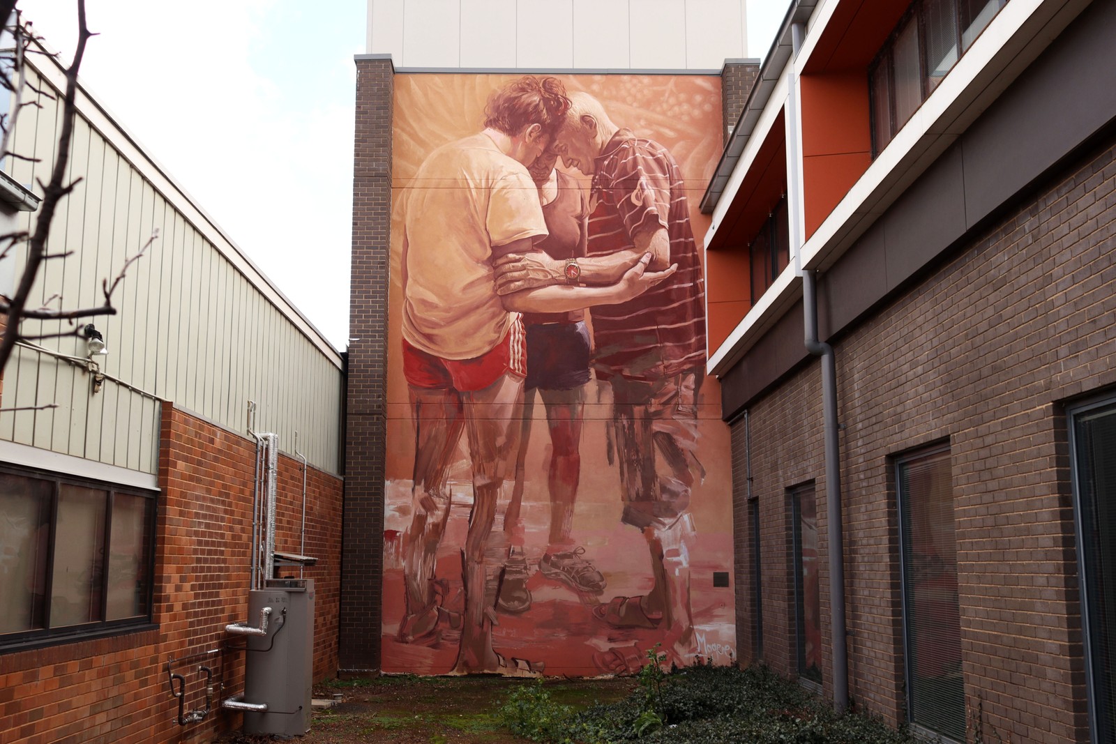 Meeting Point by Fintan Magee | Street Art NSW