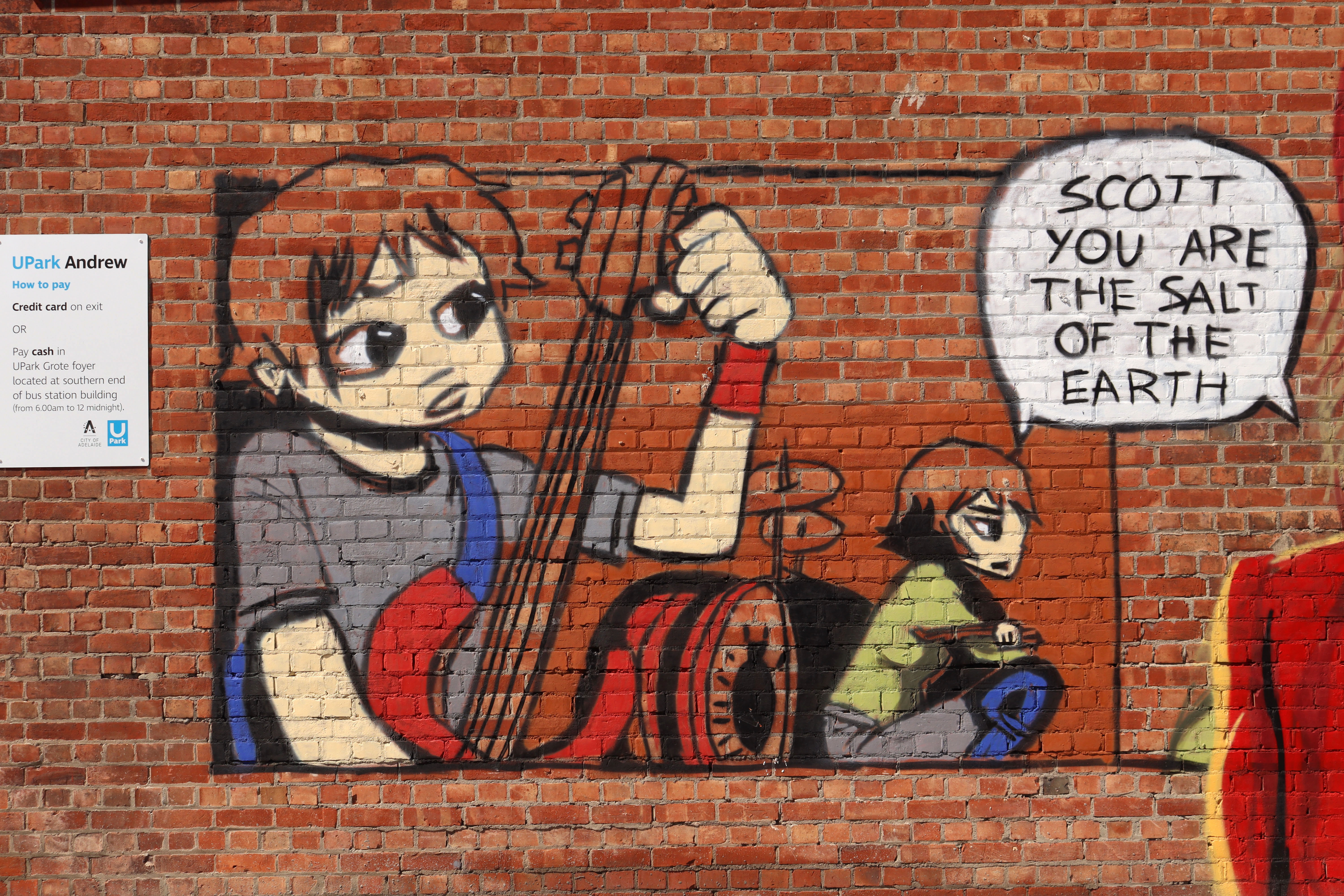 Scott Pilgrim by Simeon Jones | Street Art NSW