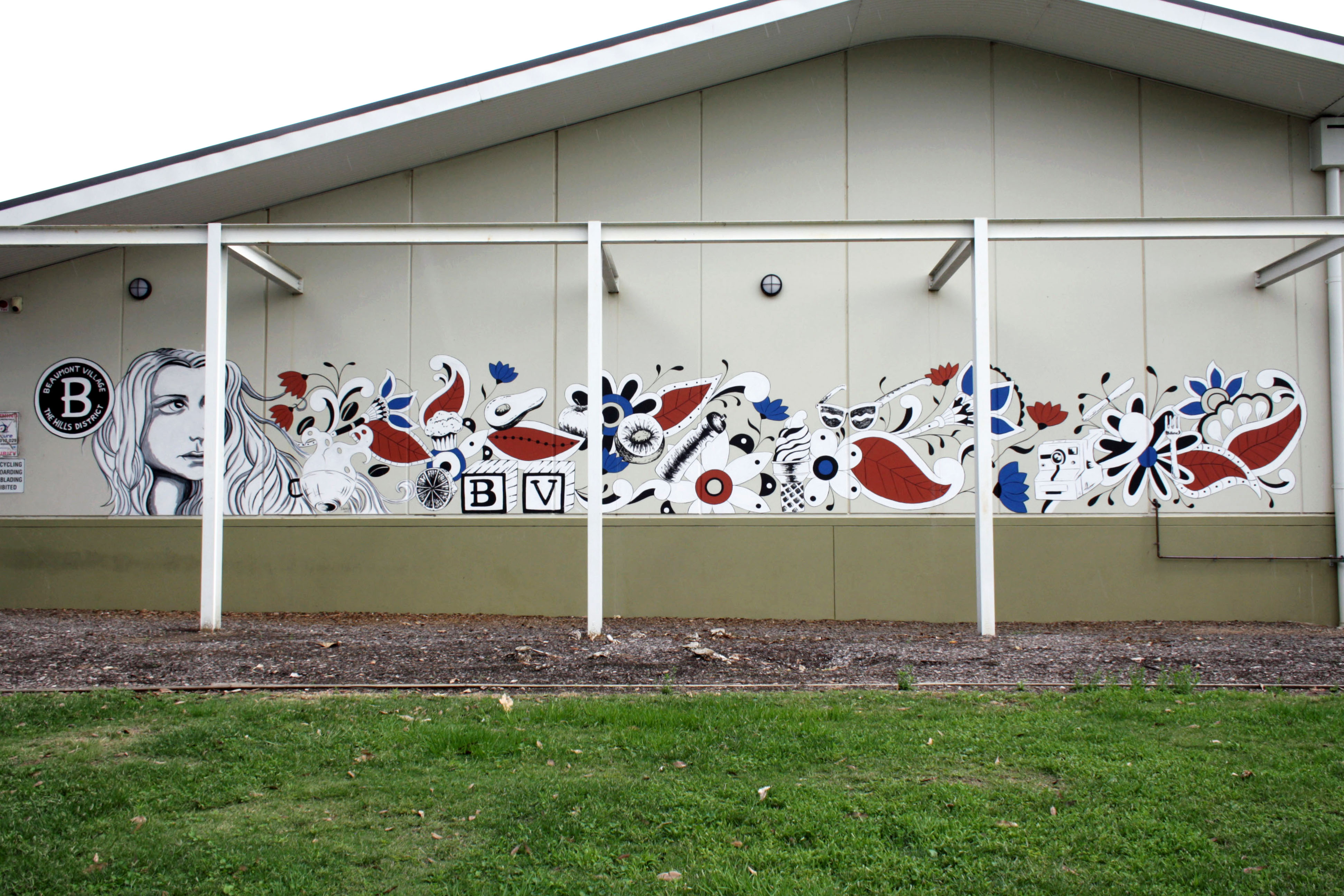 Beaumont Village by Danielle Rawnsley-Galistan | Street Art NSW