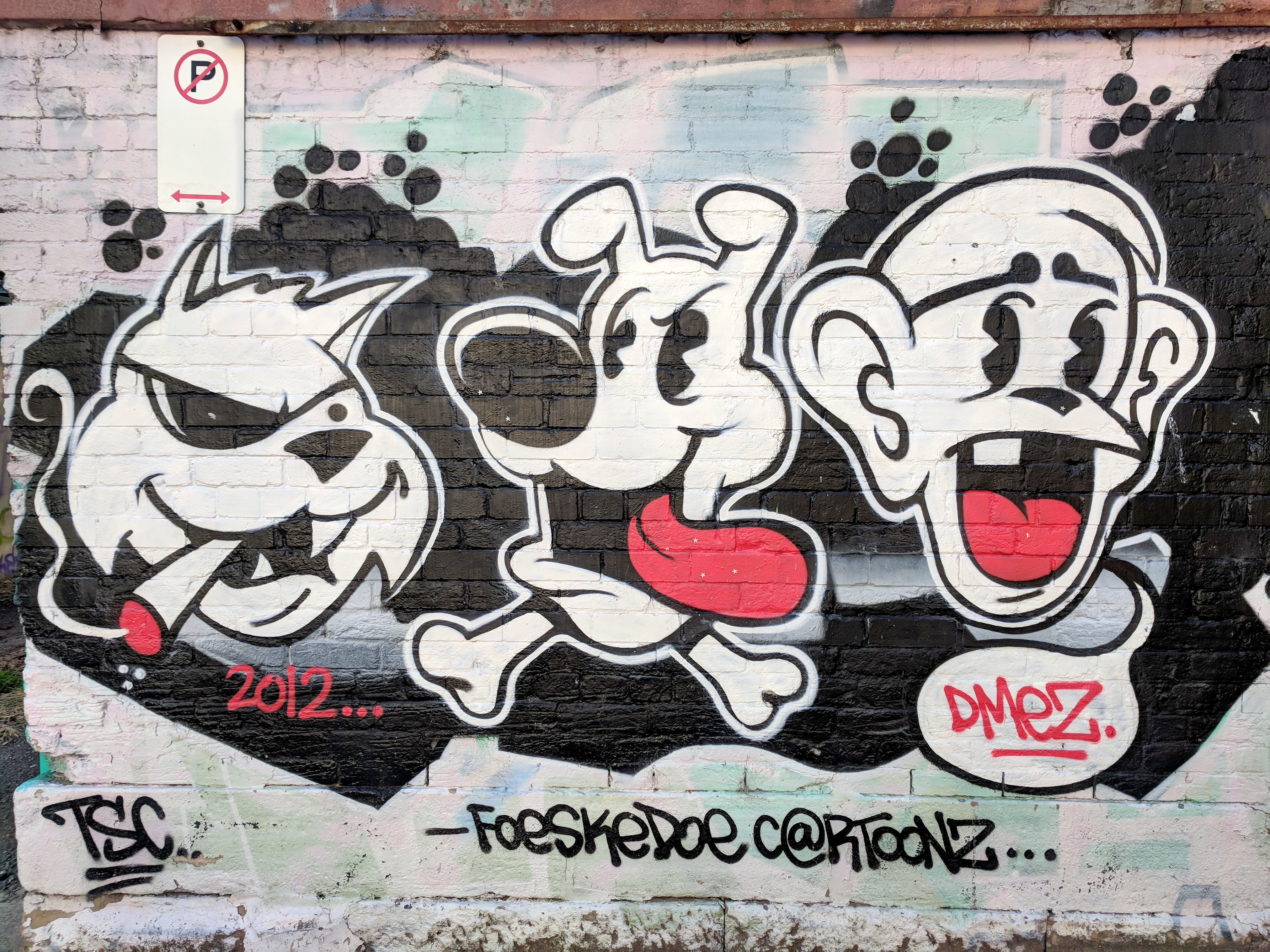 Untitled by Foeskedoe Cartoonz | Street Art NSW