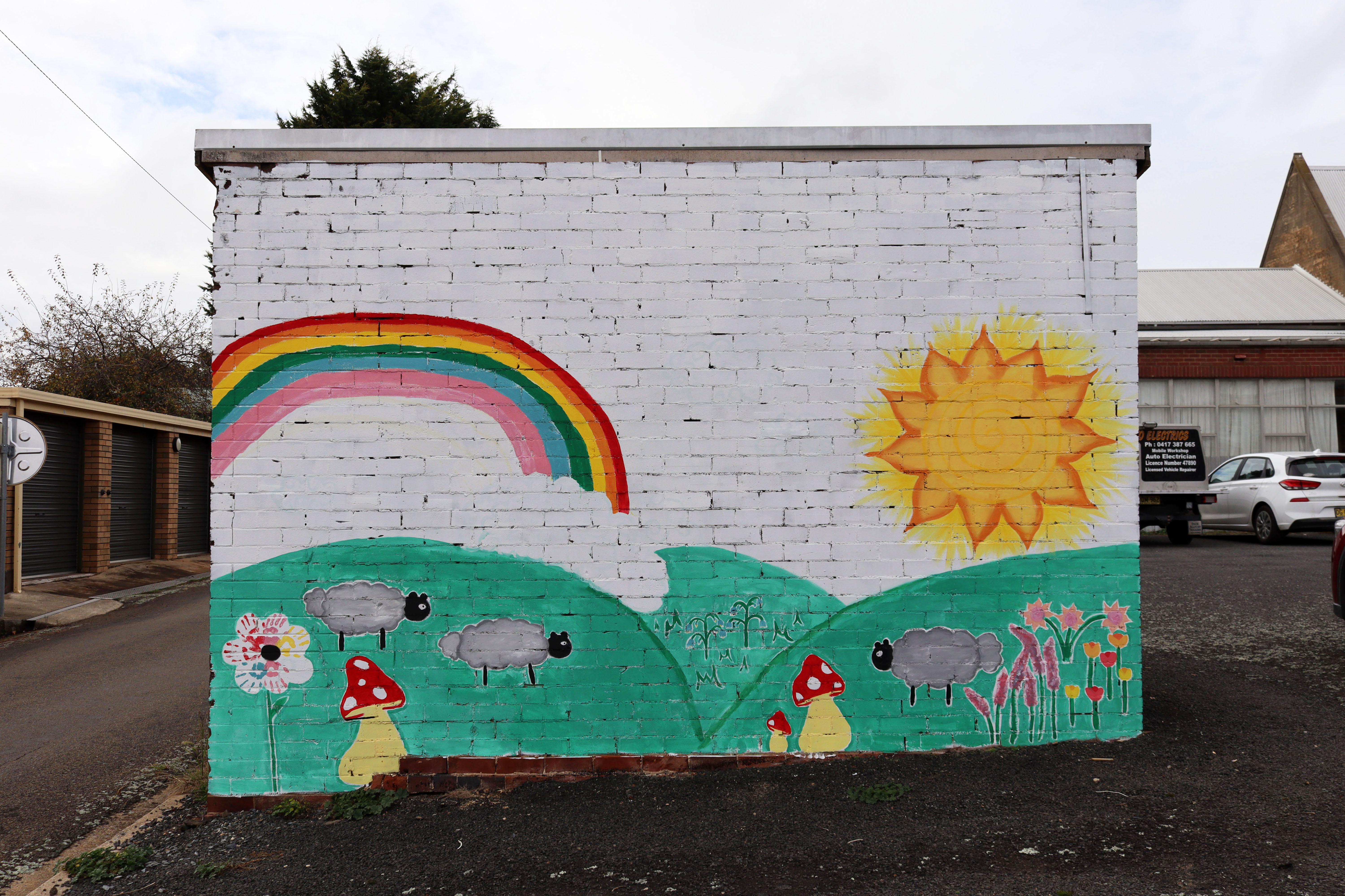 Untitled by Santa Sabina College | Street Art NSW