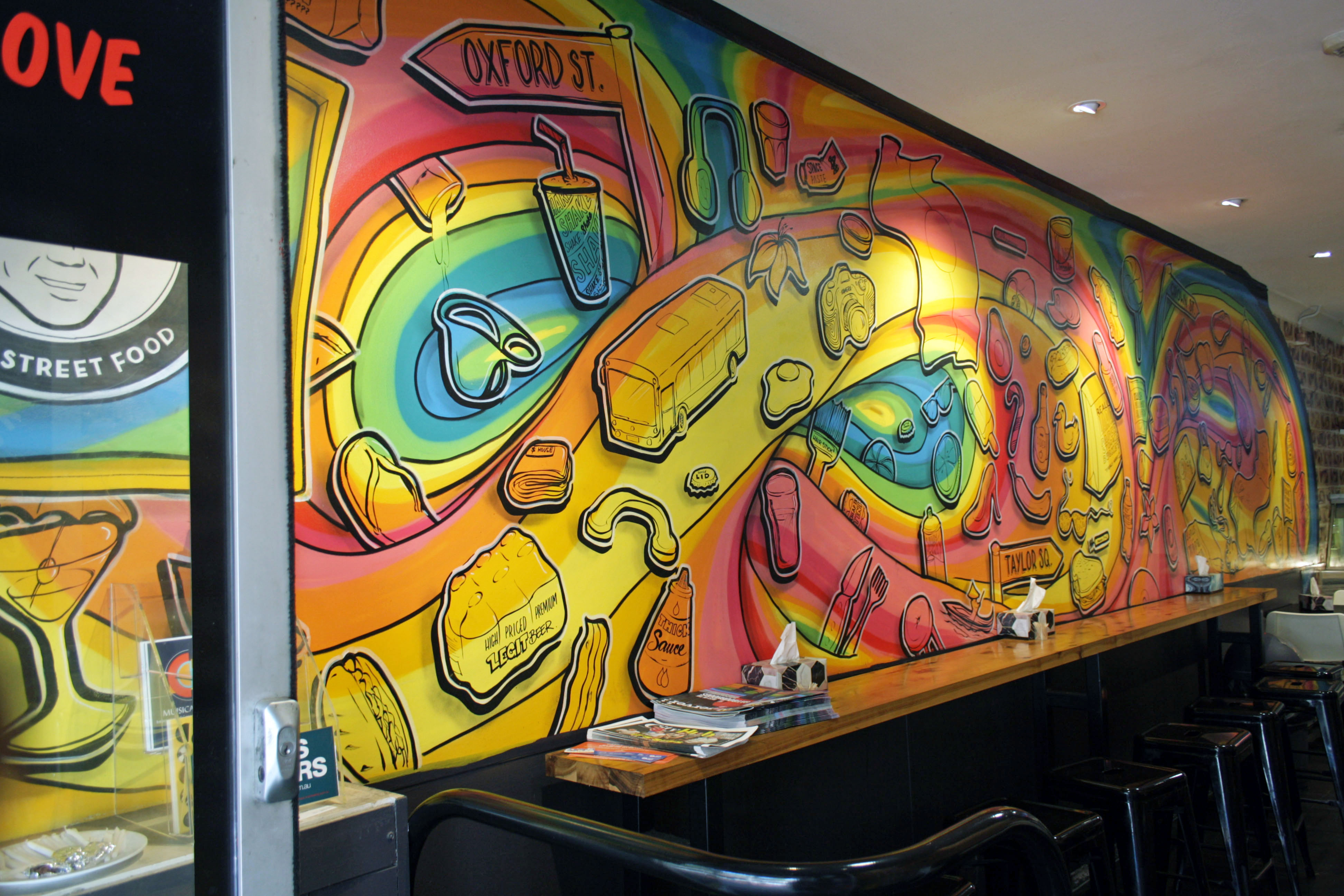 Kenny's Vietnamese Pork Rolls by Sam Shennan | Street Art NSW