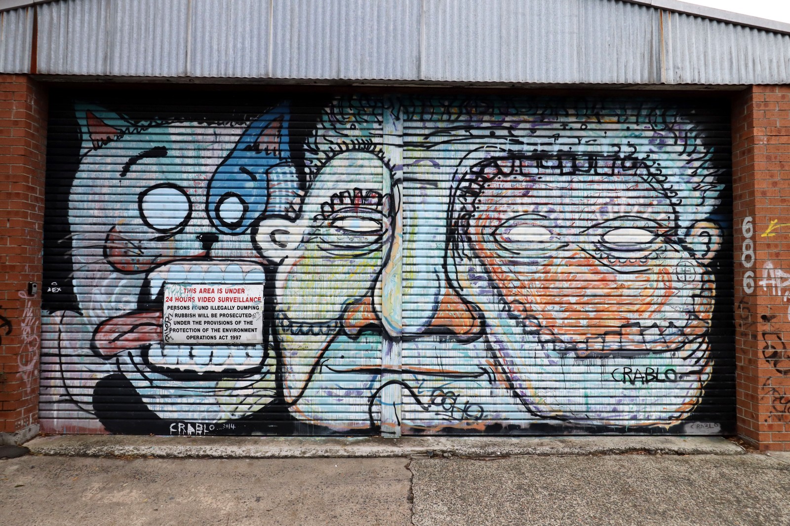 Untitled by Crablo | Street Art NSW