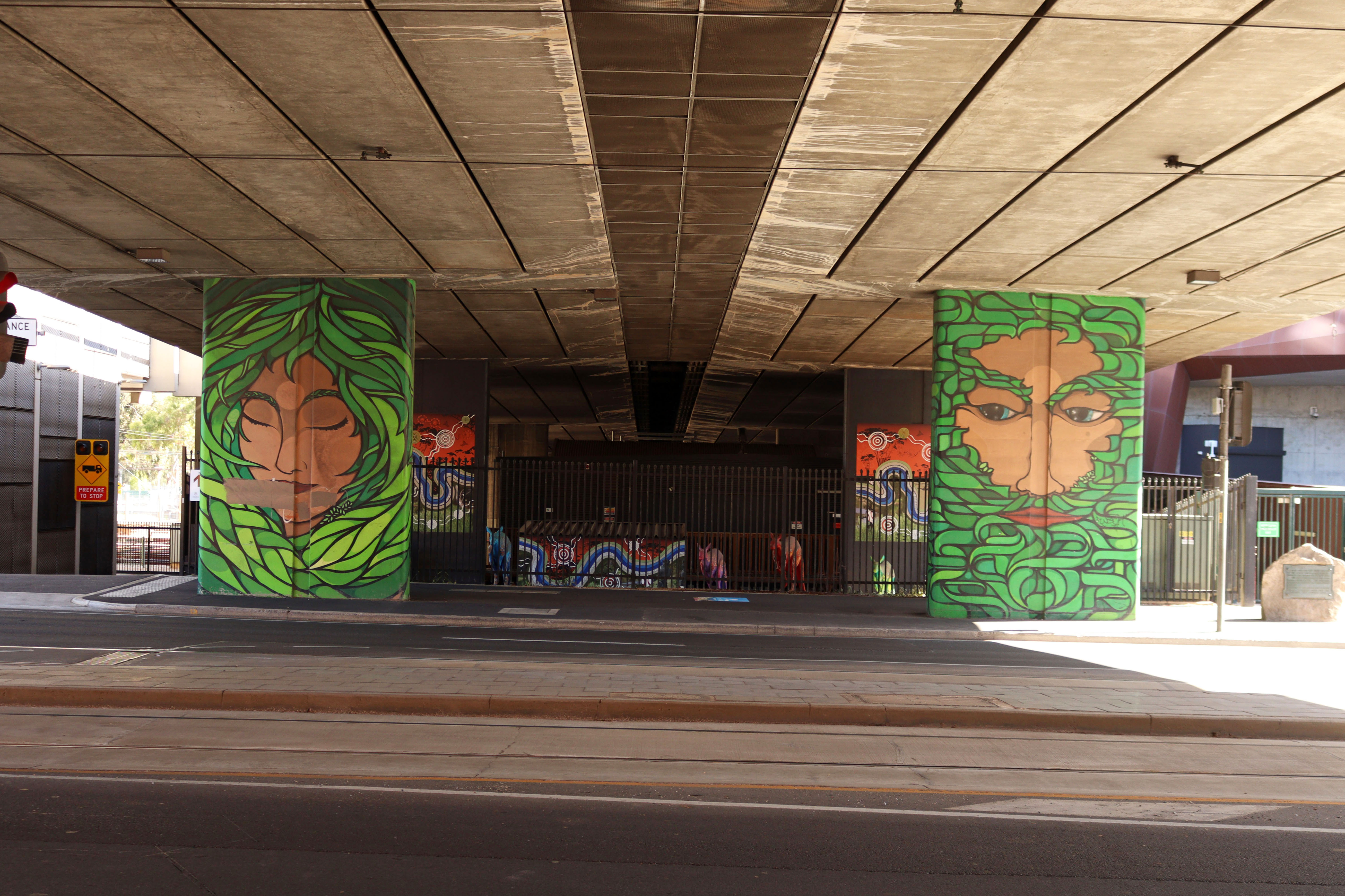 Morphett Street Bridge by ORDER55 | Street Art NSW