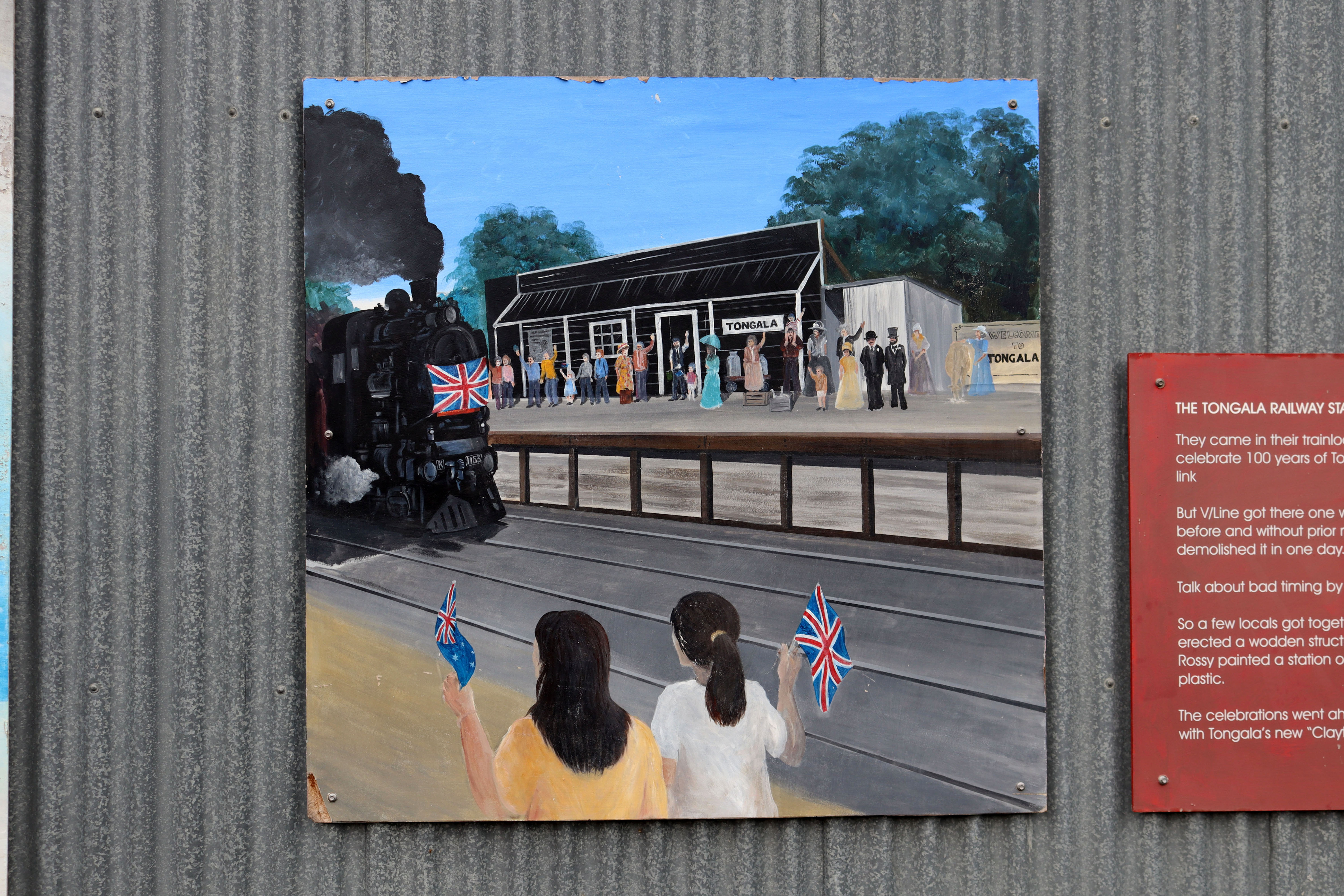The Tongala Railway Station | Street Art NSW