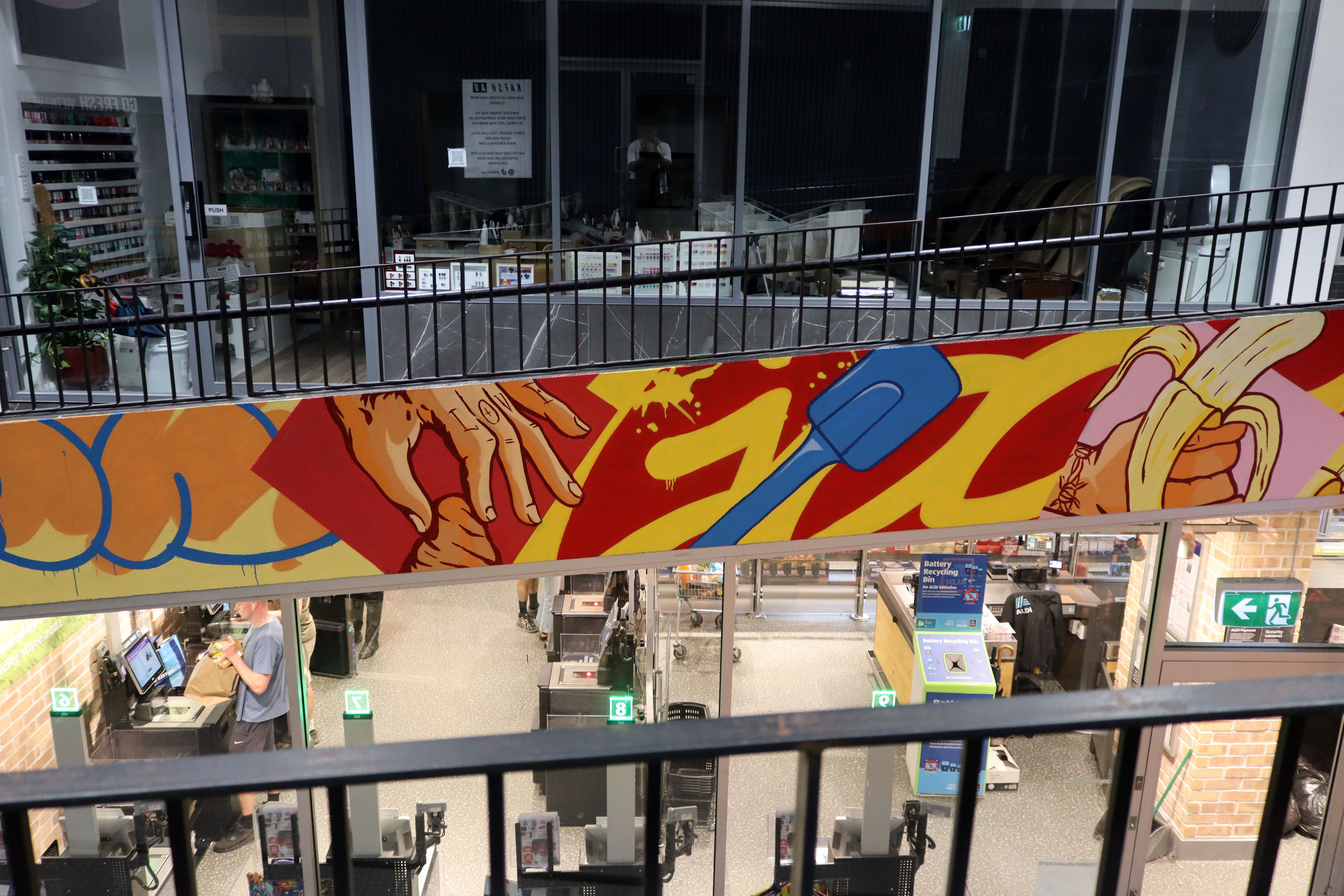 ALDI Newtown by Silly Pear | Street Art NSW