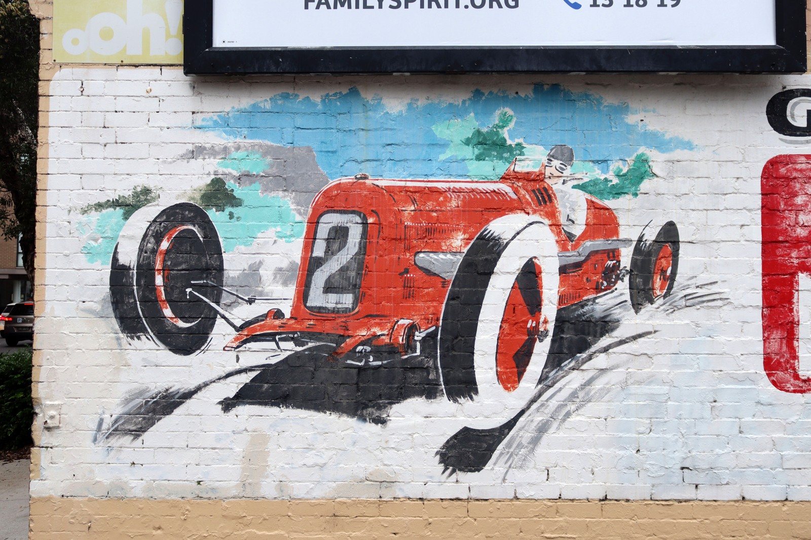 Gregory Strange Mechanic by Steve Smith | Street Art NSW