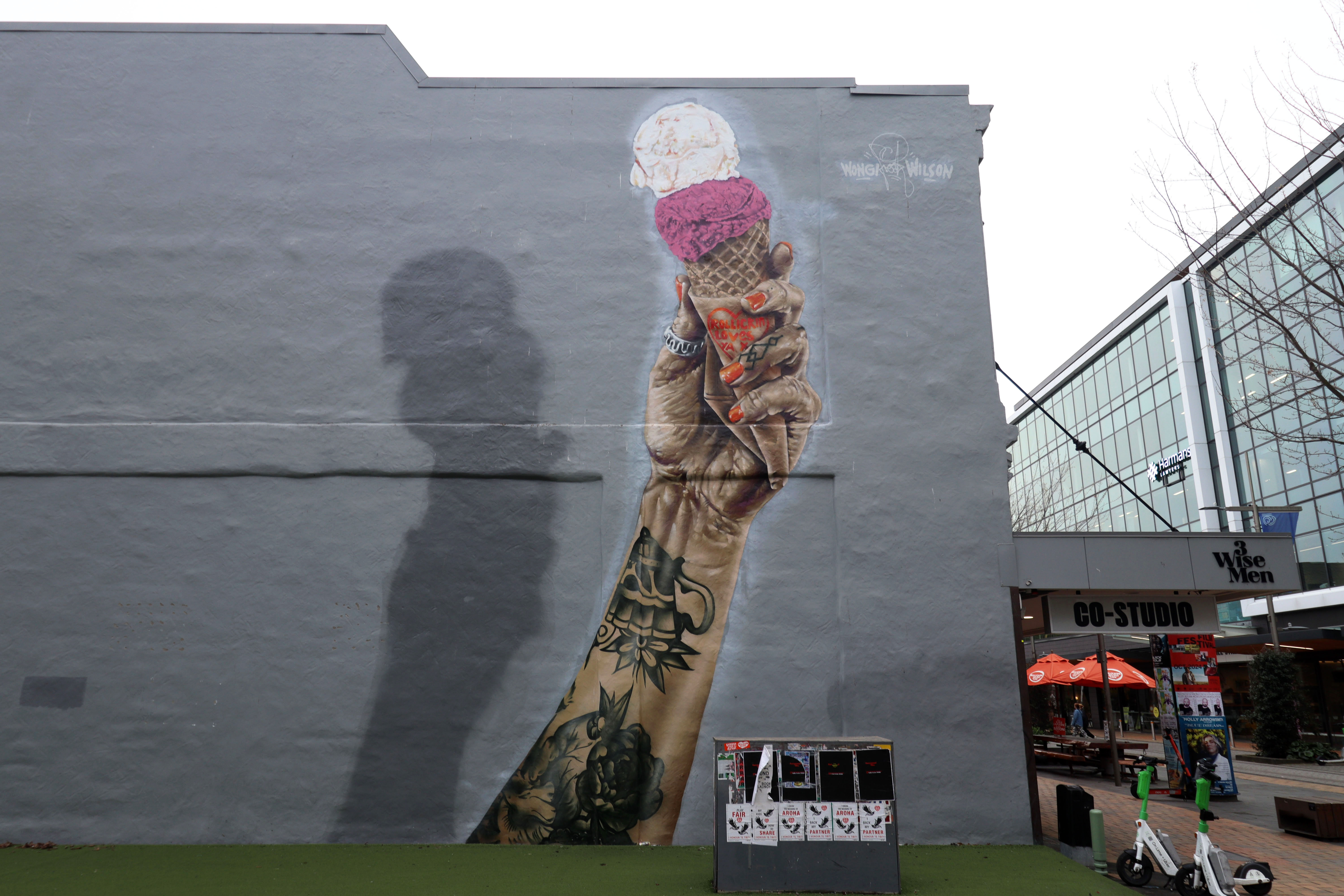 Rollickin' Loves Ya by Wongi 'Freak' Wilson | Street Art NSW