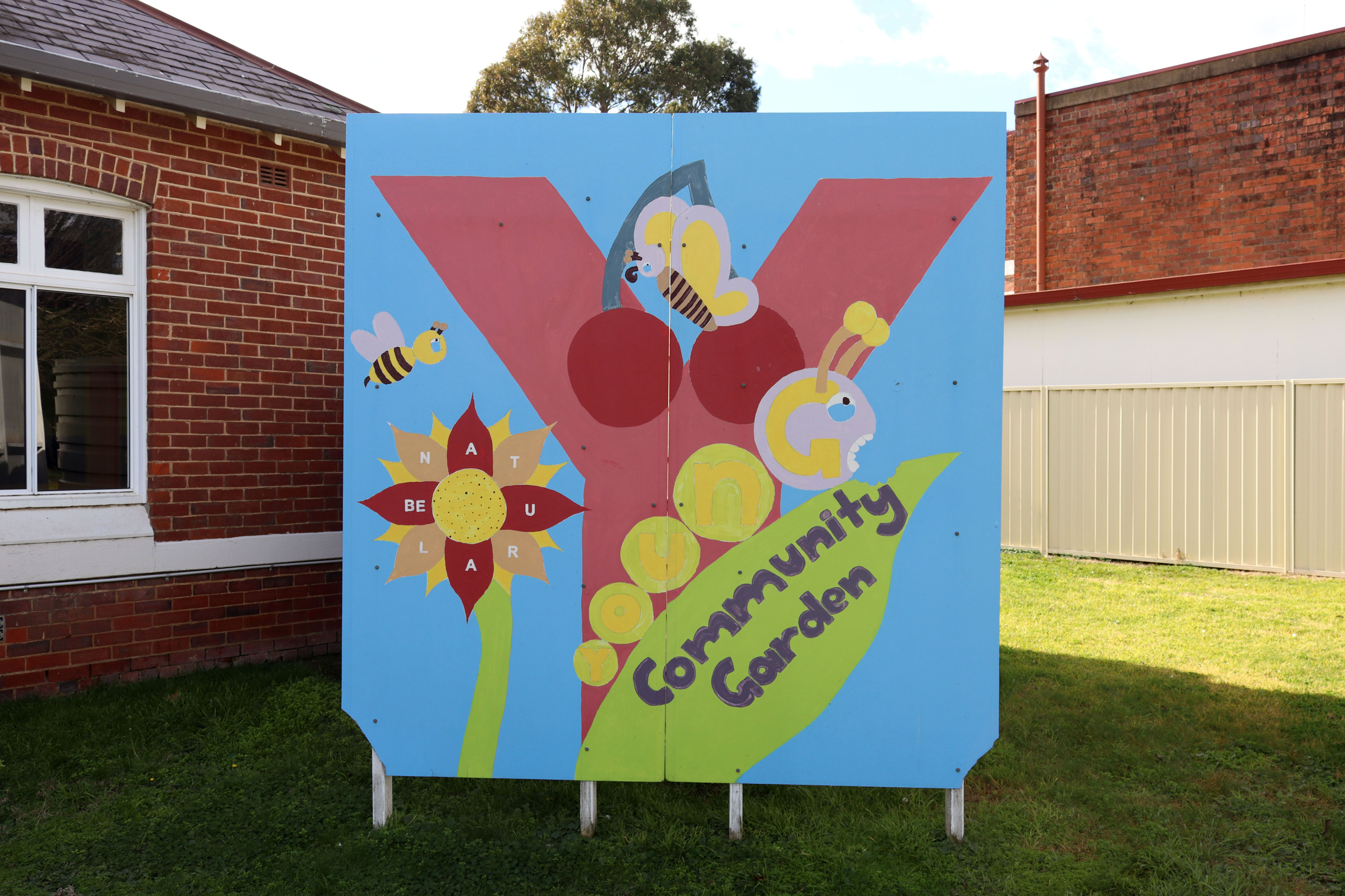 Young Community Garden | Street Art NSW