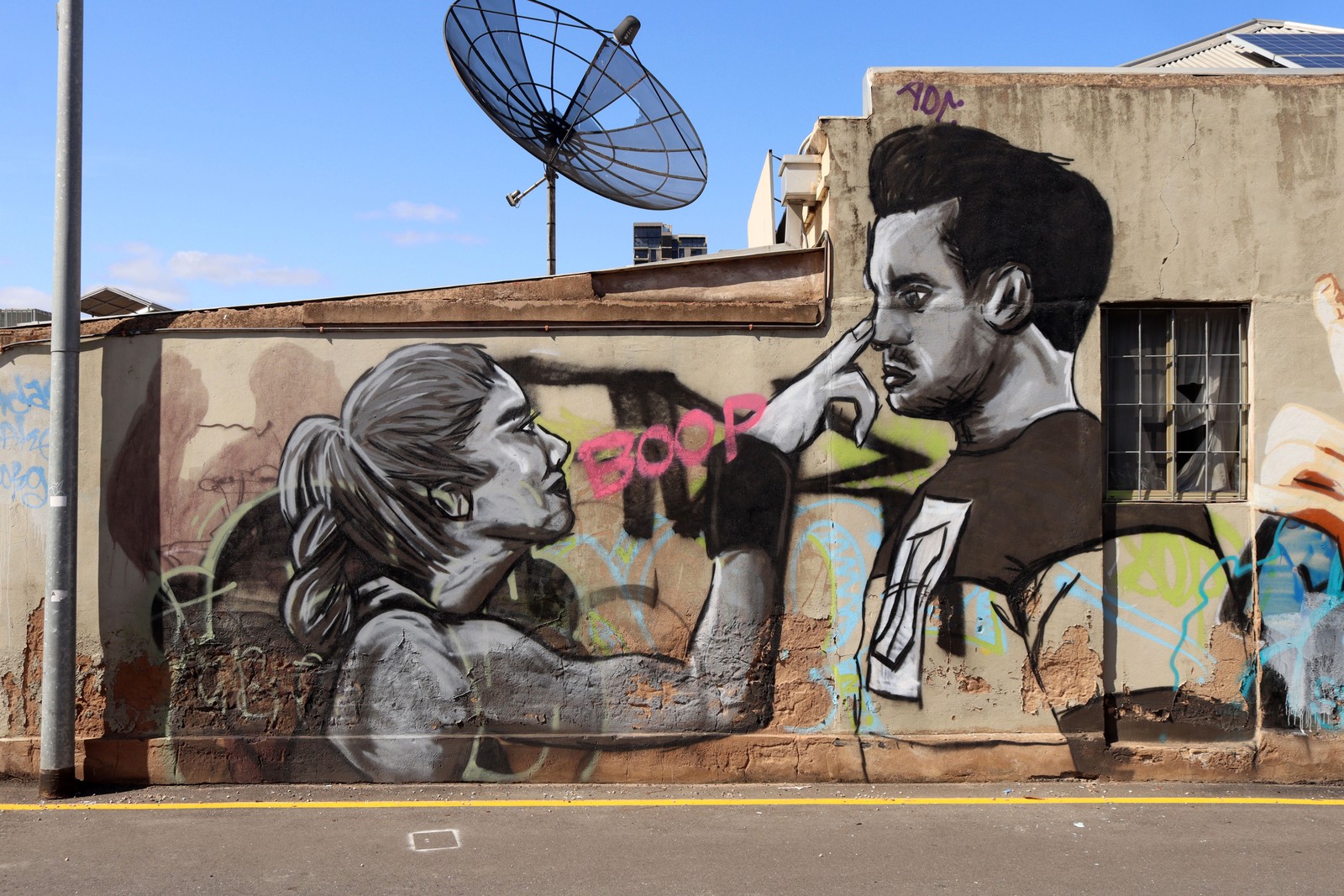 Boop! by Simeon Jones | Street Art NSW