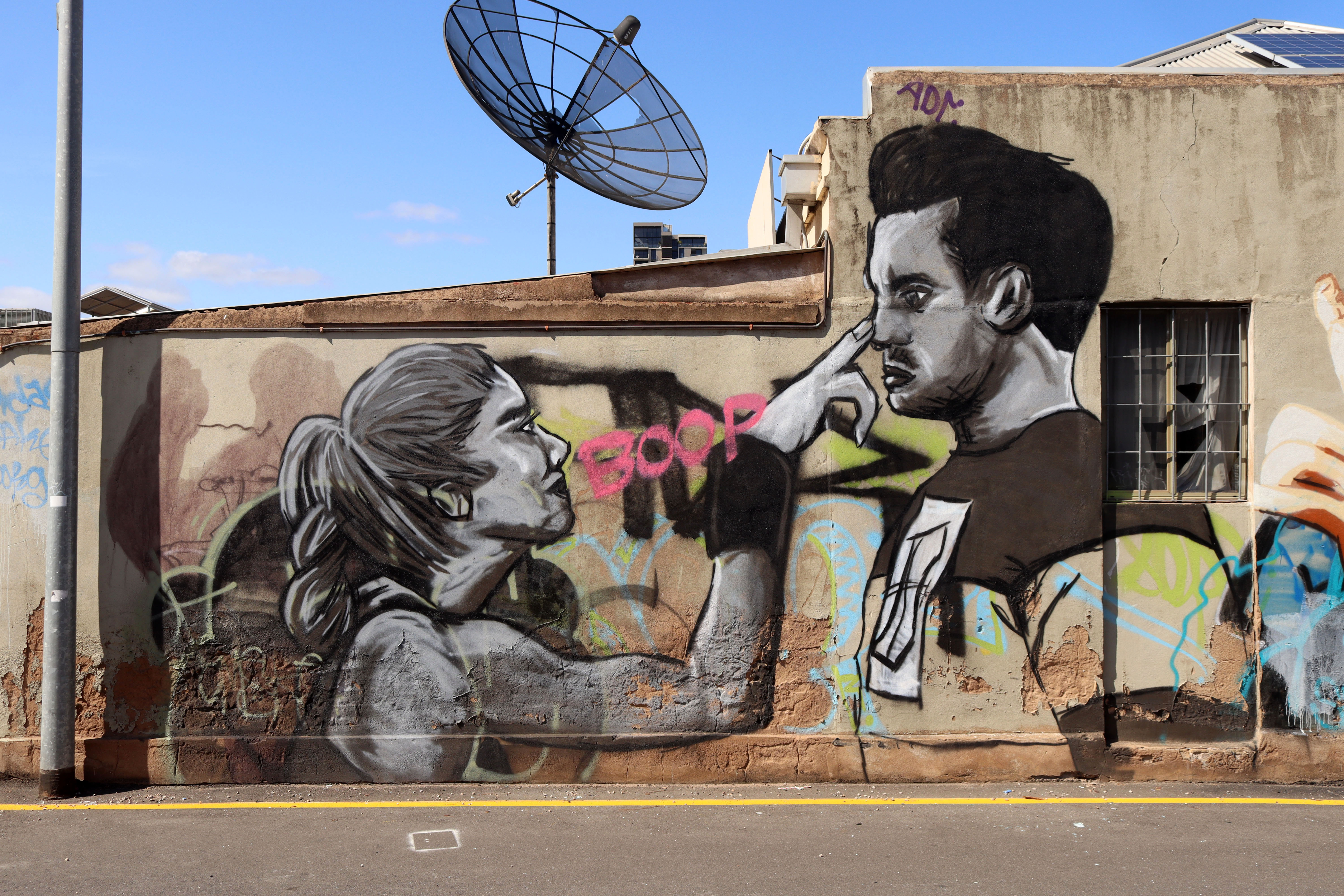 Boop! by Simeon Jones | Street Art NSW