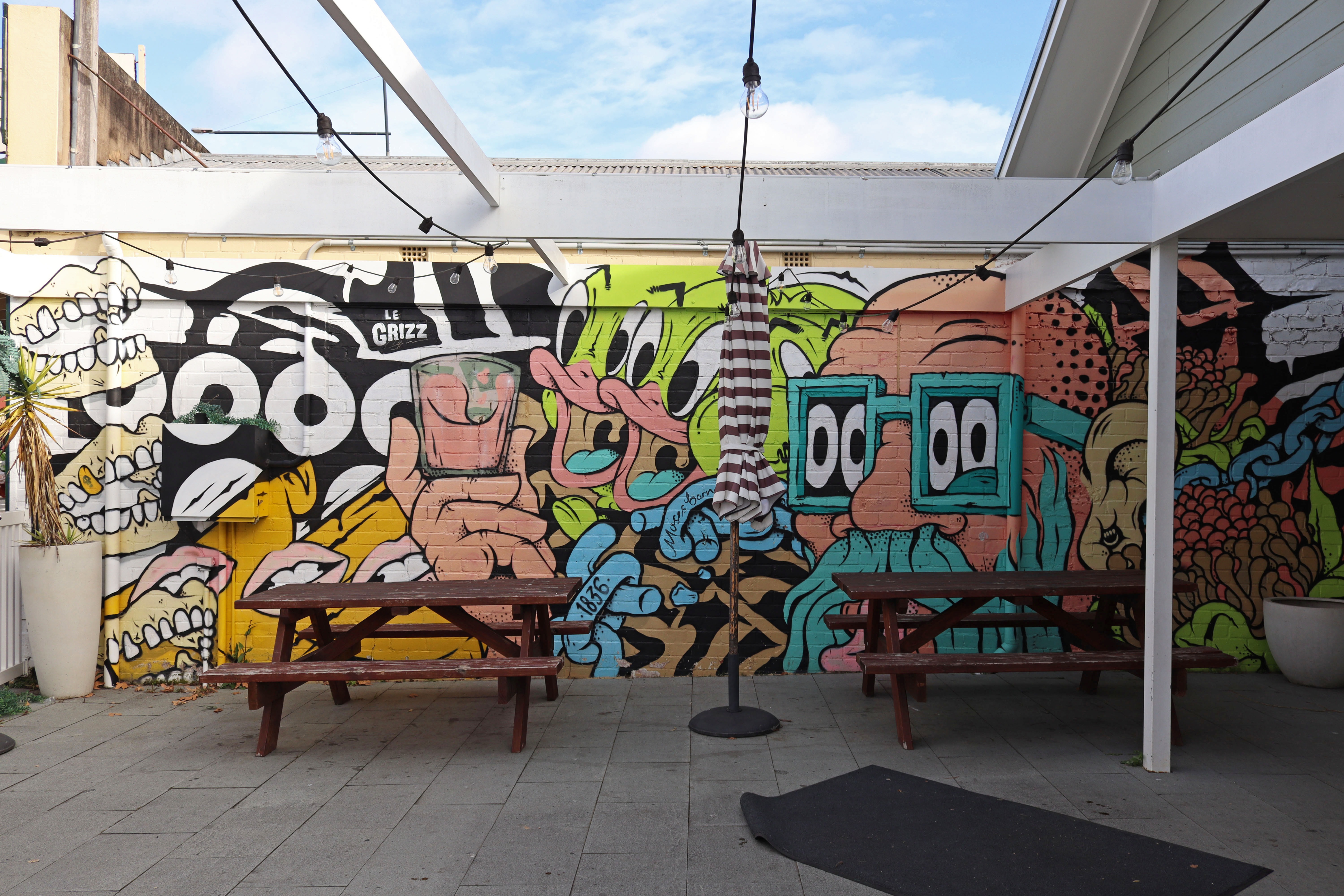 Moses Barnes by Le Grizz | Street Art NSW