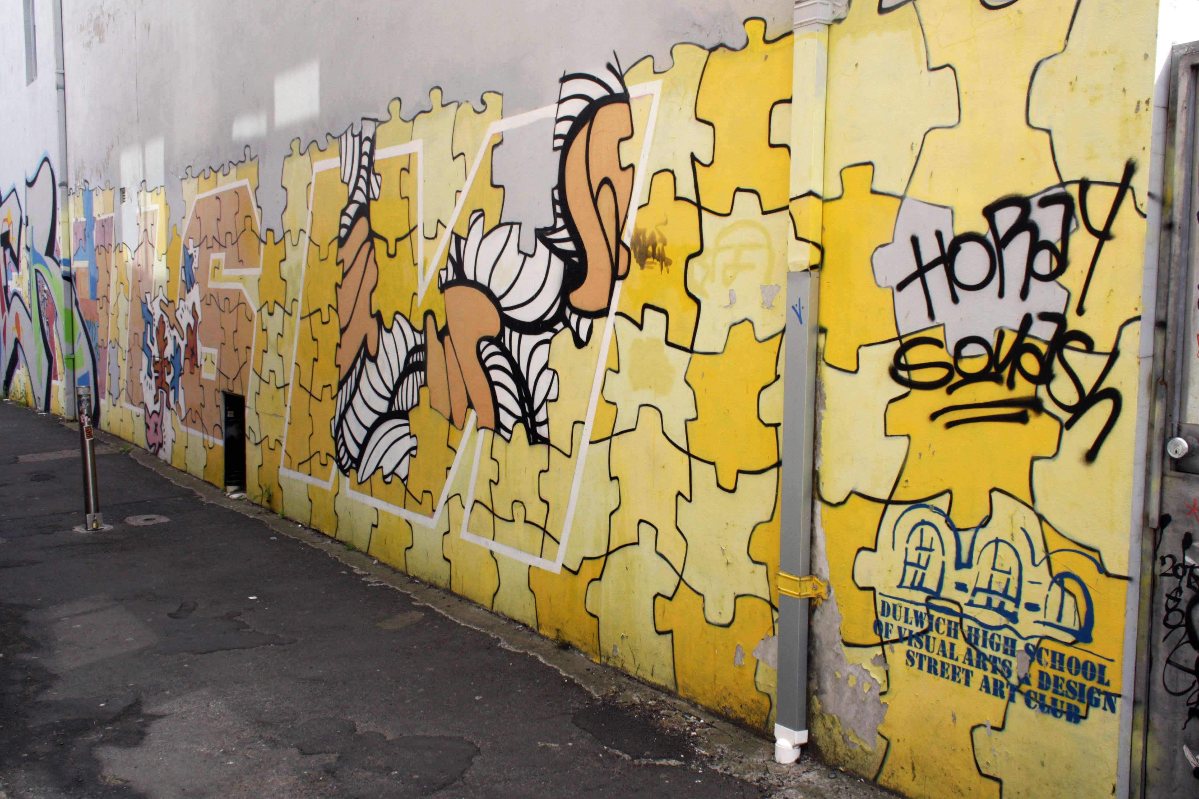 Modernism by Dulwich High School of Visual Arts & Design Street Art Club | Street Art NSW