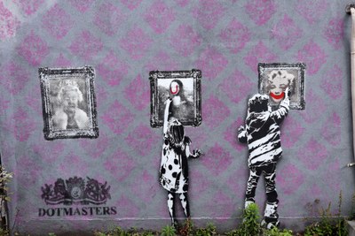 Indigo Defaces Mona