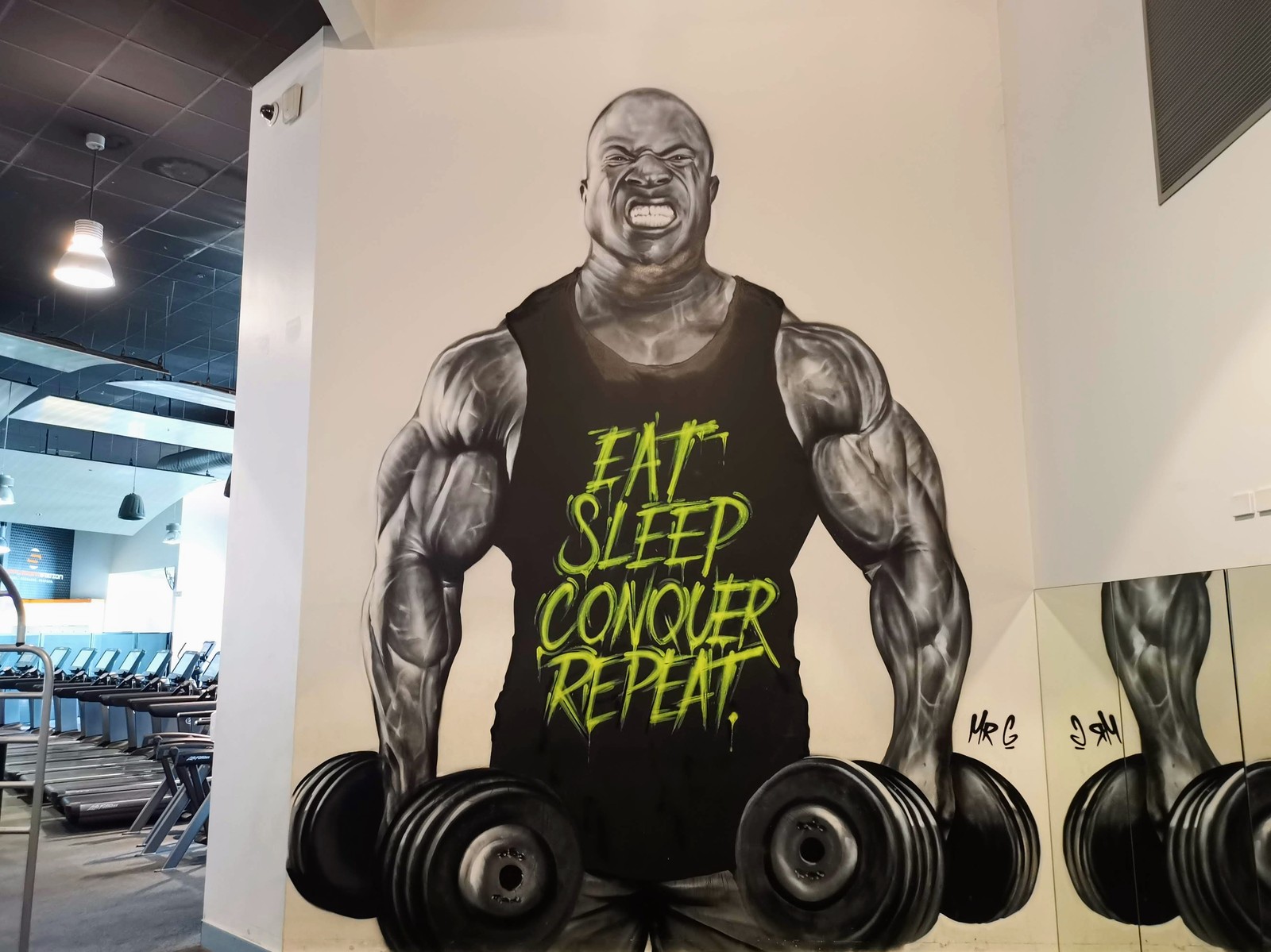 Mr. Olympia by Mr G | Street Art NSW