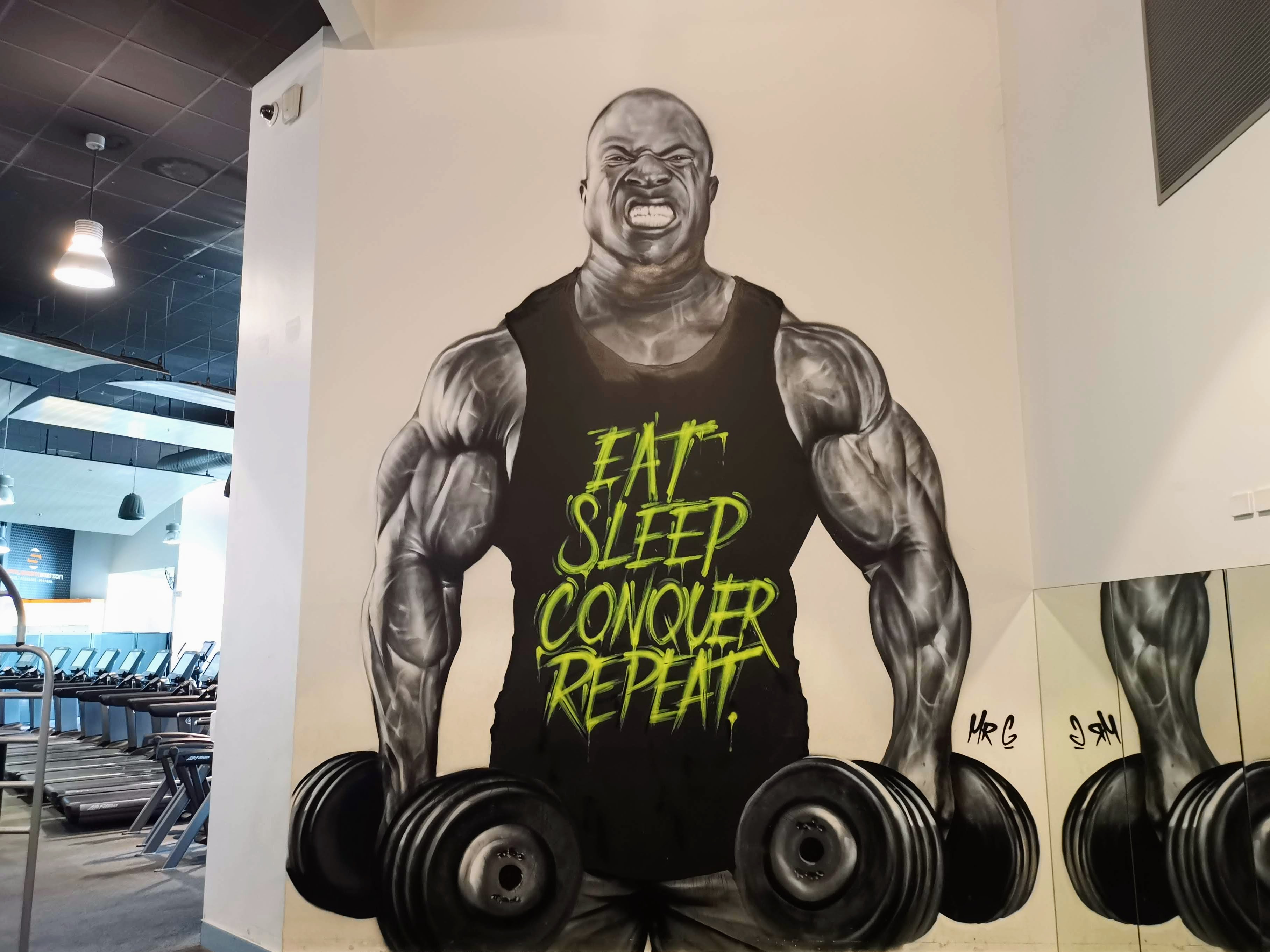Mr. Olympia by Mr G | Street Art NSW