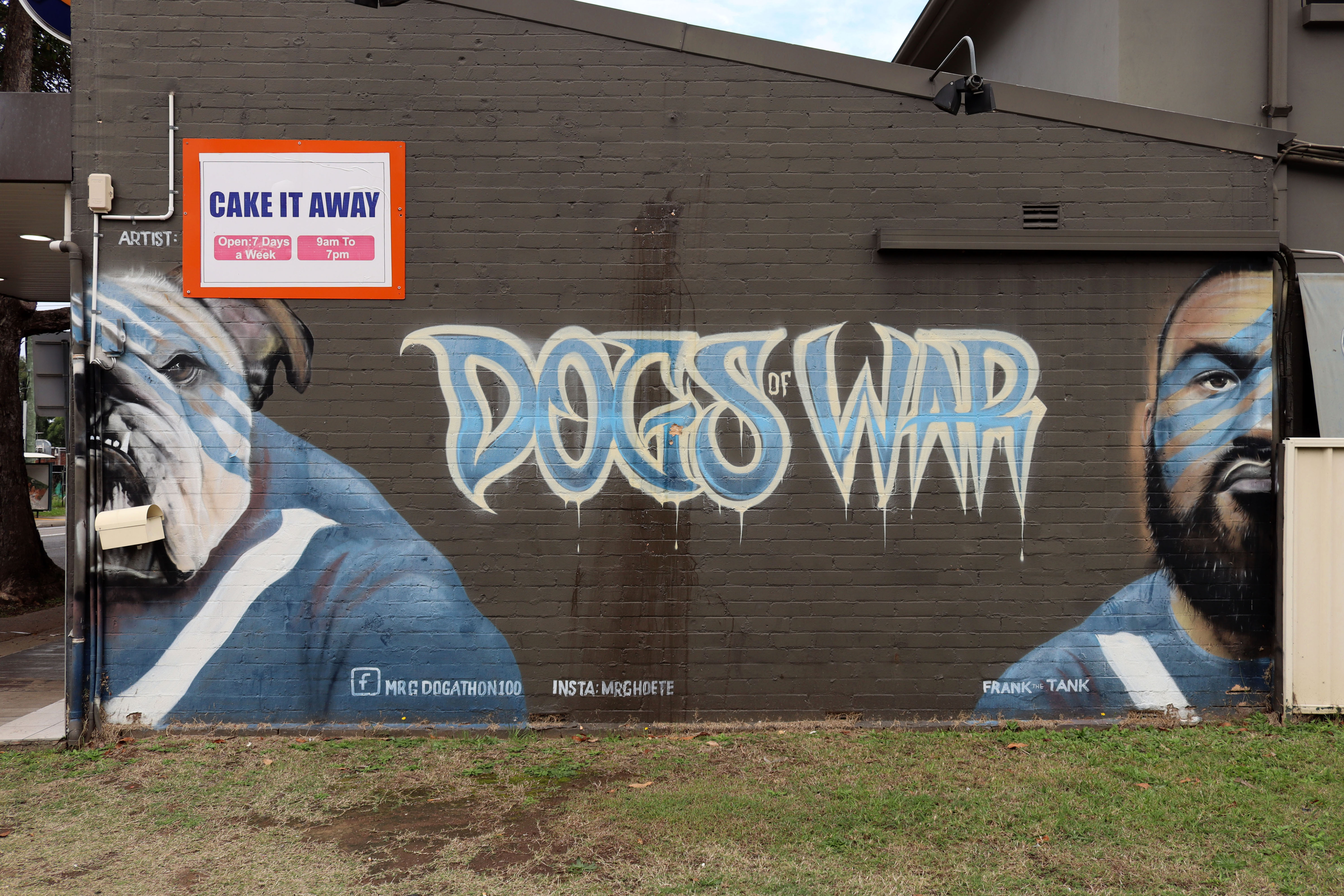 Dogs of War by Mr G | Street Art NSW
