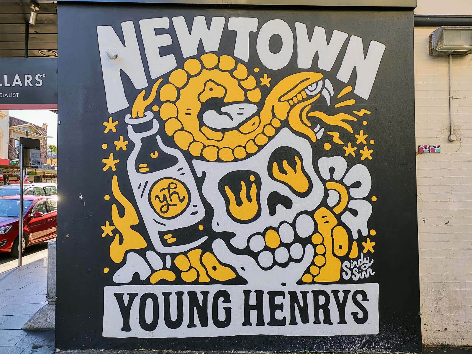 Newtown Young Henrys by Sindy Sinn | Street Art NSW