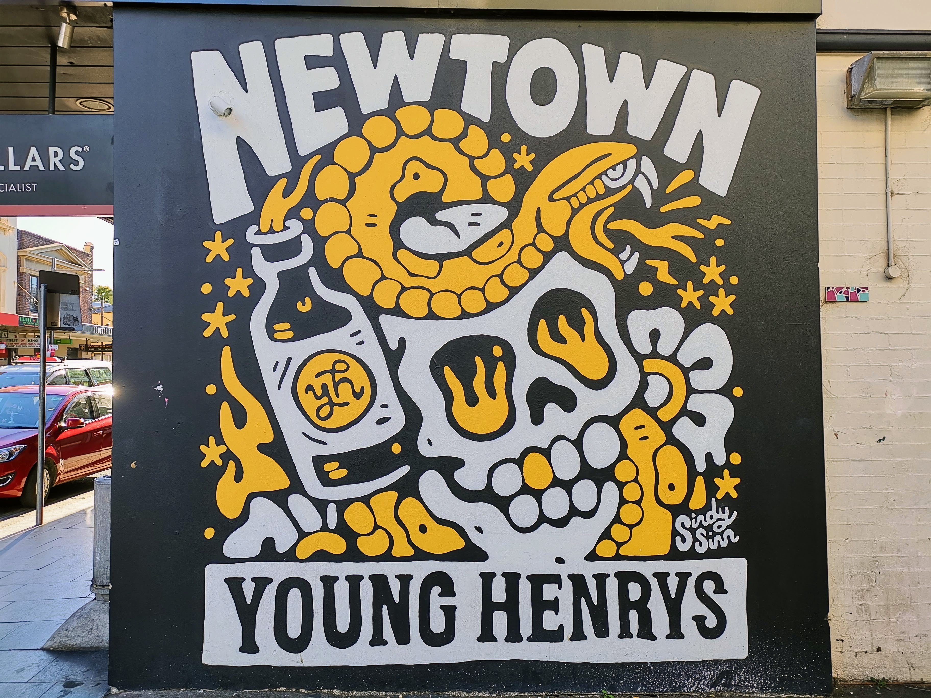 Newtown Young Henrys by Sindy Sinn | Street Art NSW