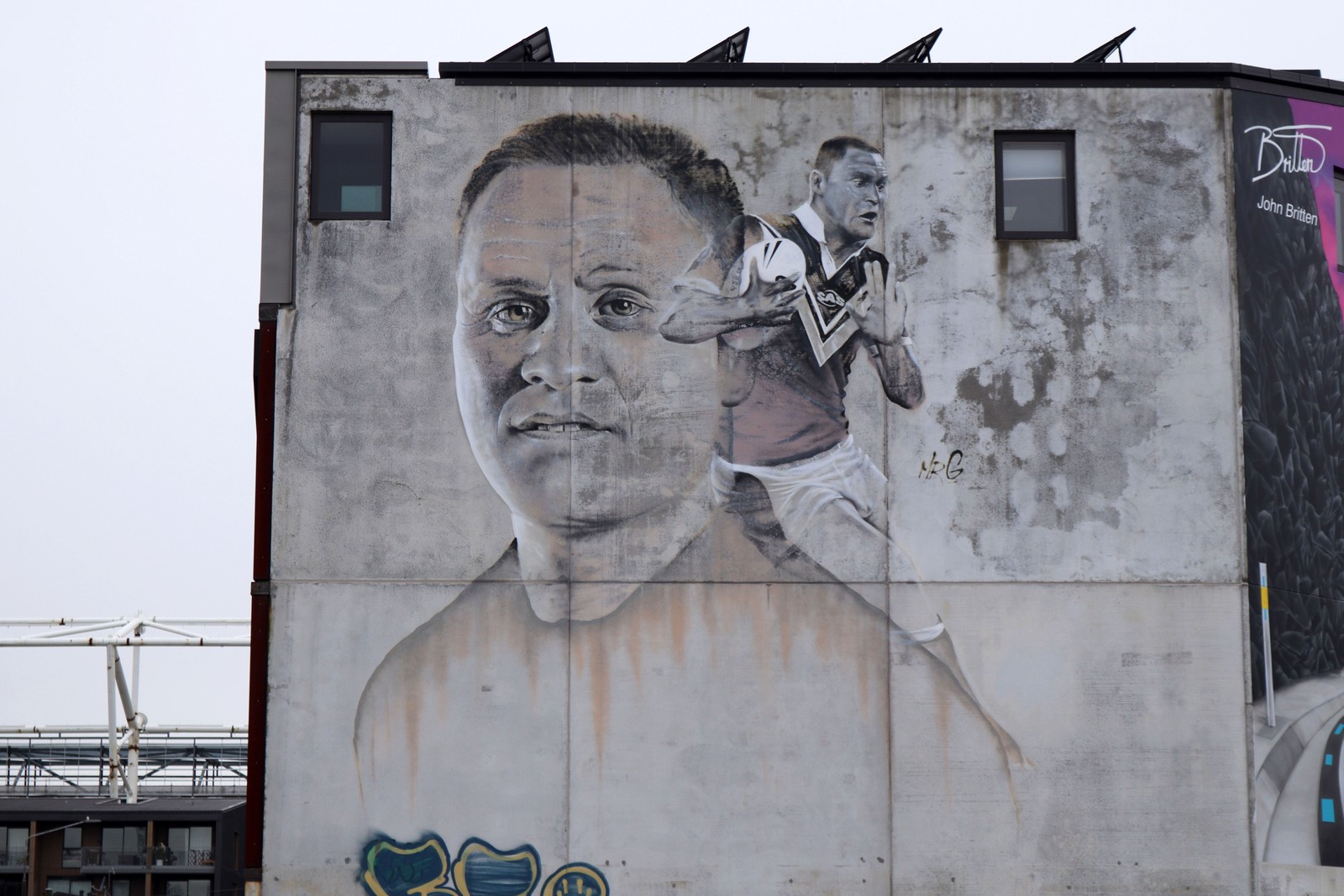 David Kidwell​ by Mr G | Street Art NSW
