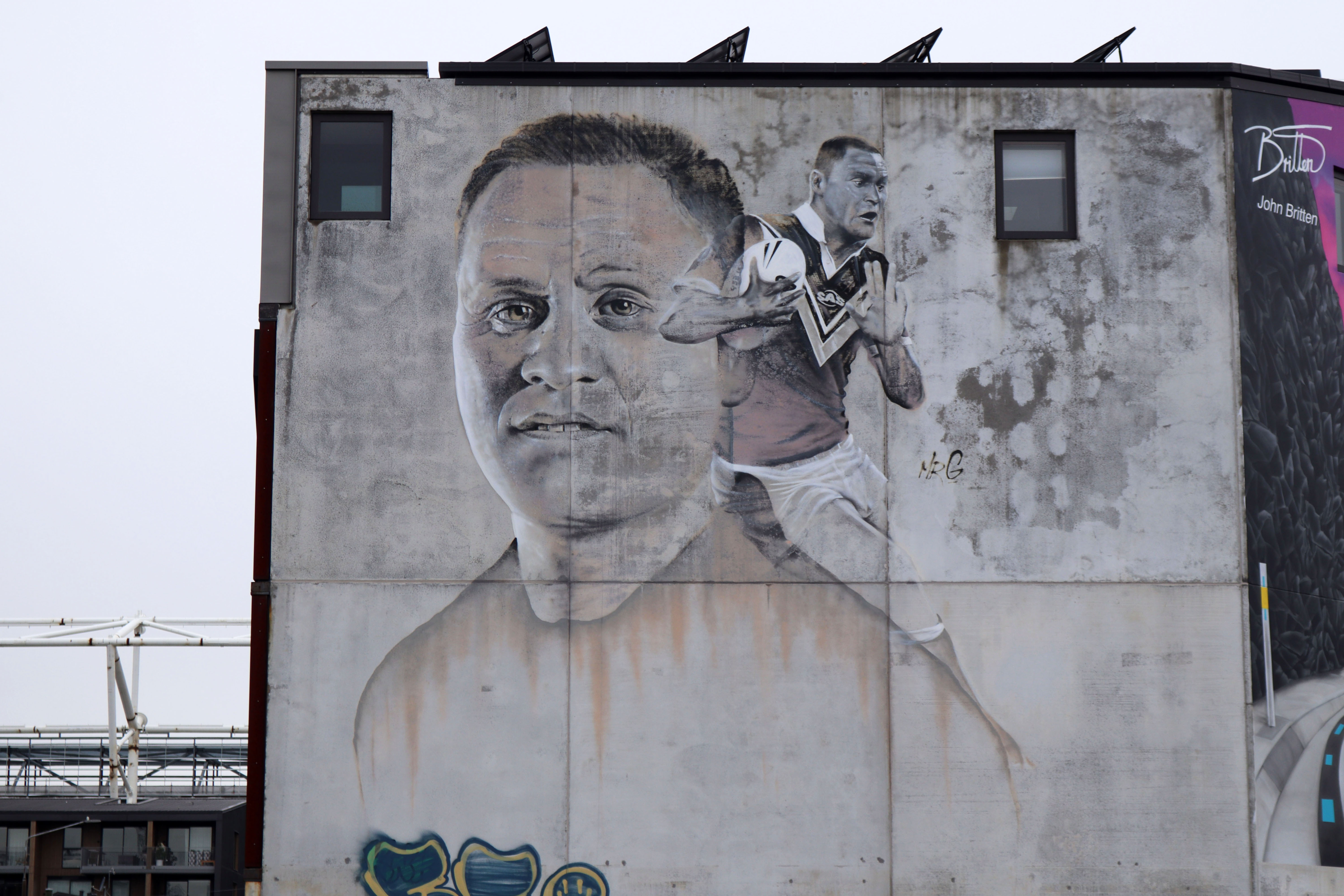 David Kidwell​ by Mr G | Street Art NSW