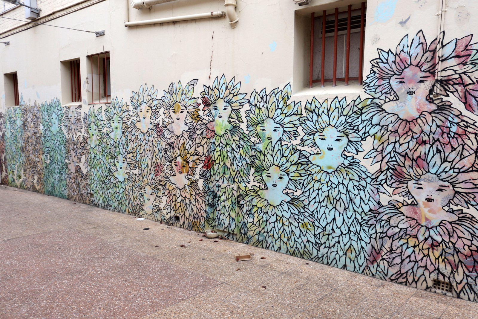 Tree Spirits and Growth by Jason Wing | Street Art NSW