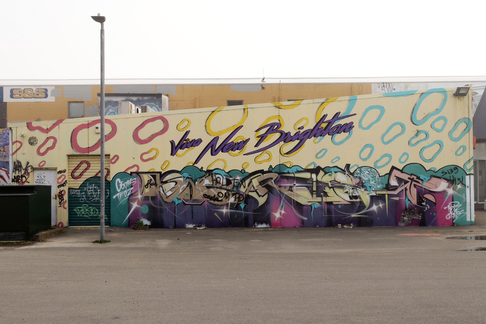 Viva New Brighton by Jenna Lynn Ingram | Street Art NSW