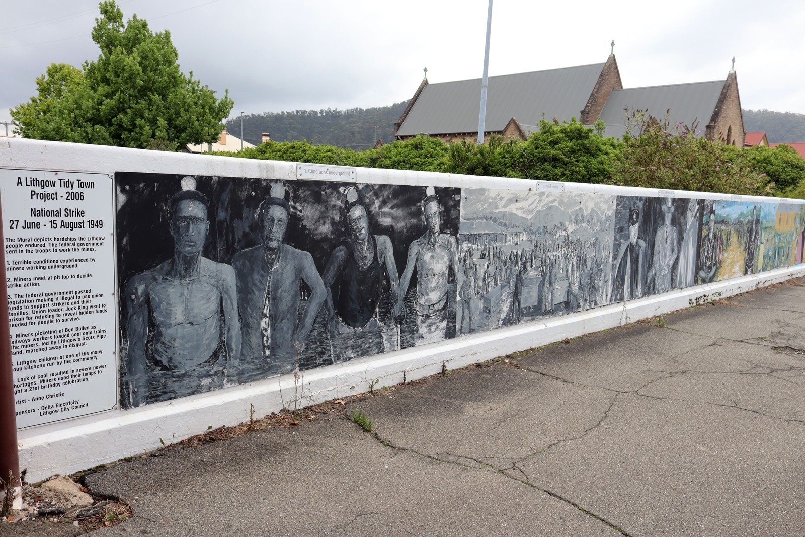 National Strike by Anne Christie | Street Art NSW