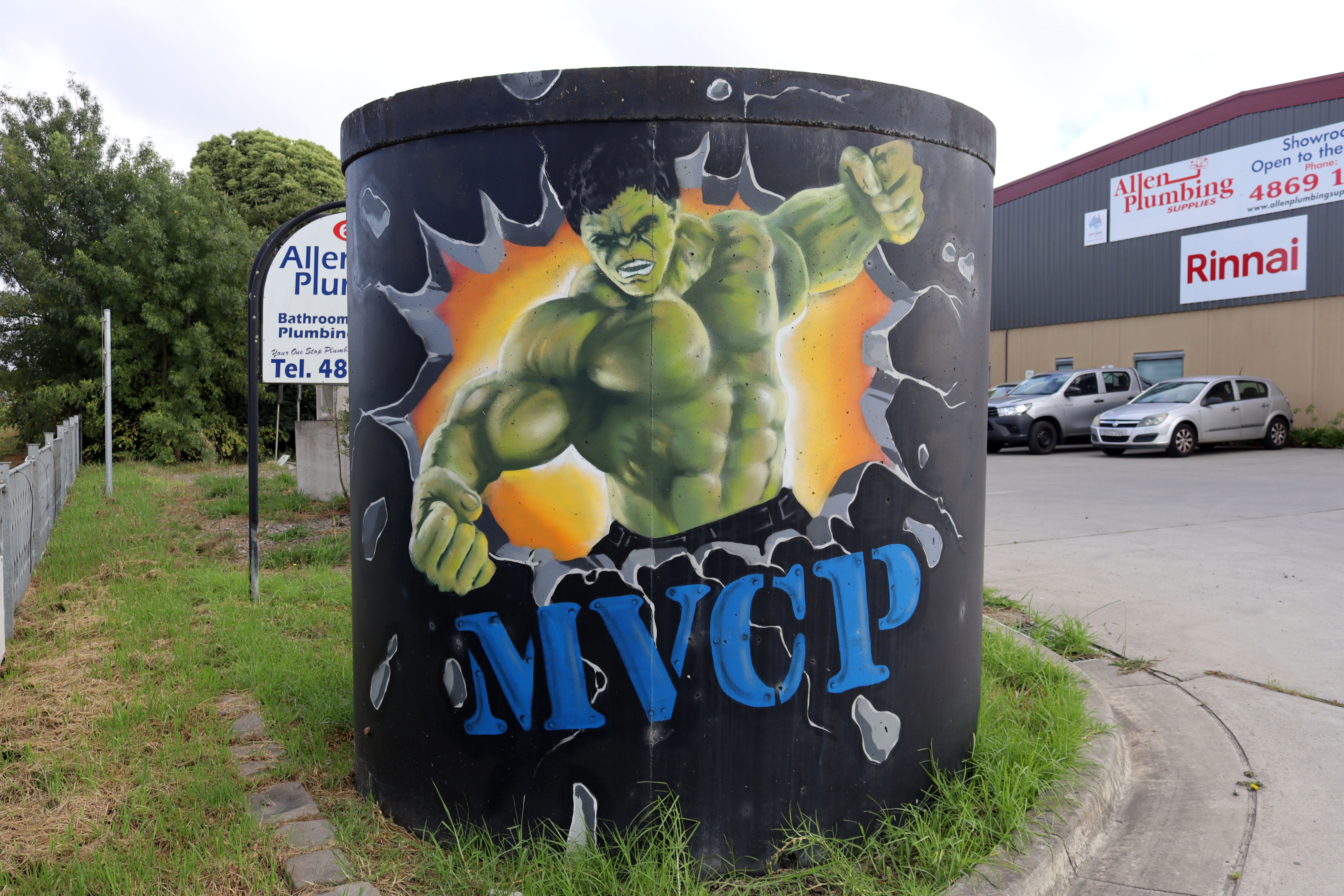 MVCP by Stand Out Walls | Street Art NSW