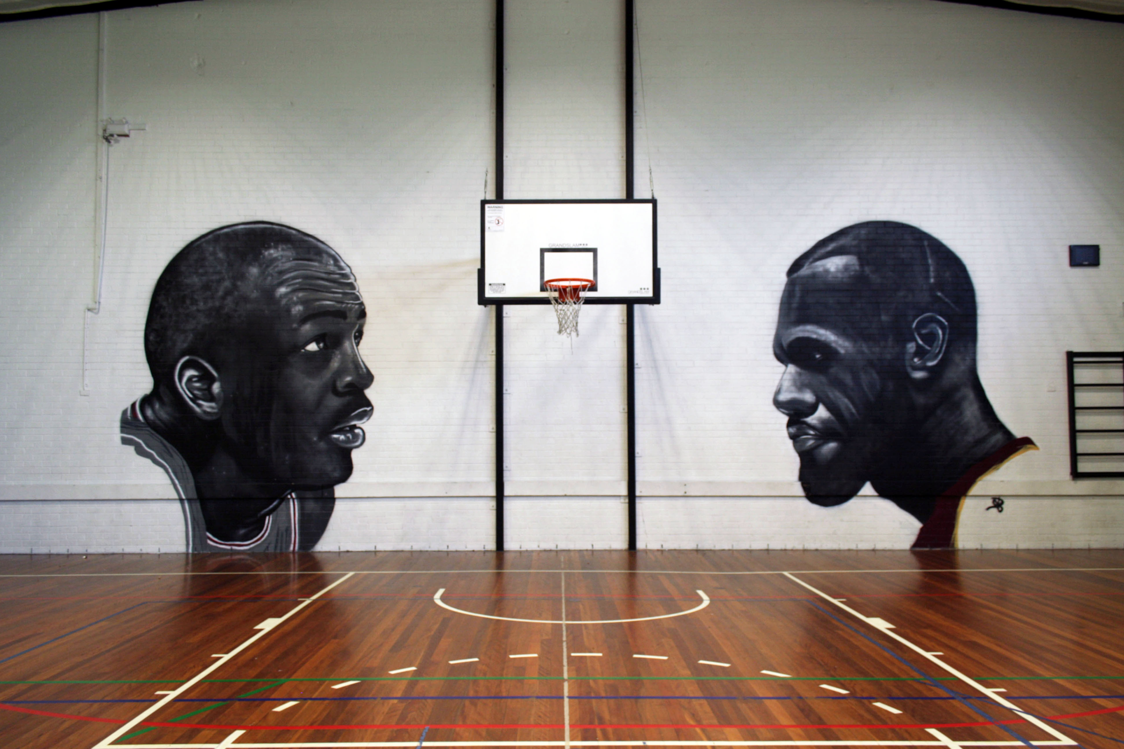 His Airness by Shannon Boyd | Street Art NSW