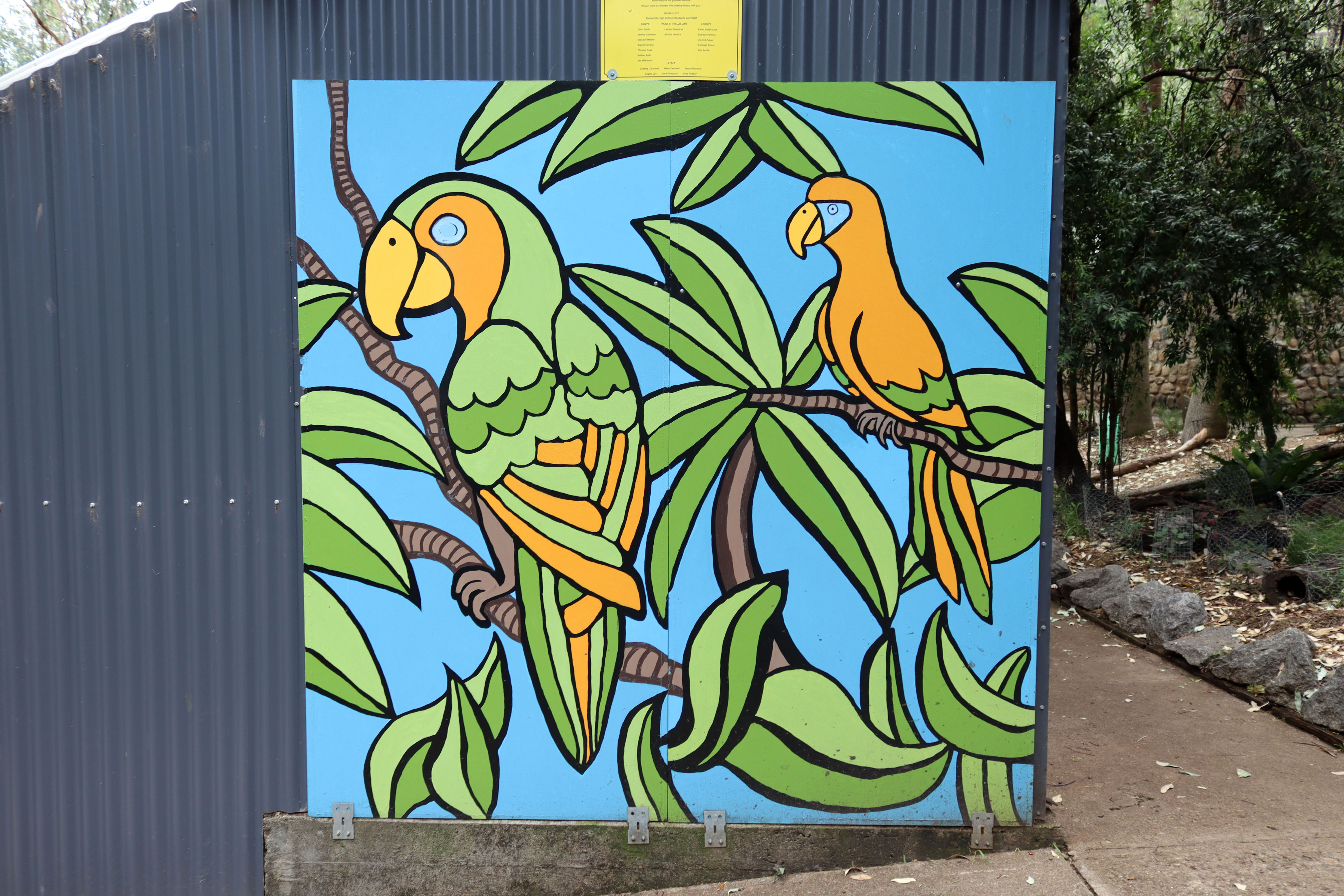 Untitled by Tamworth High School | Street Art NSW