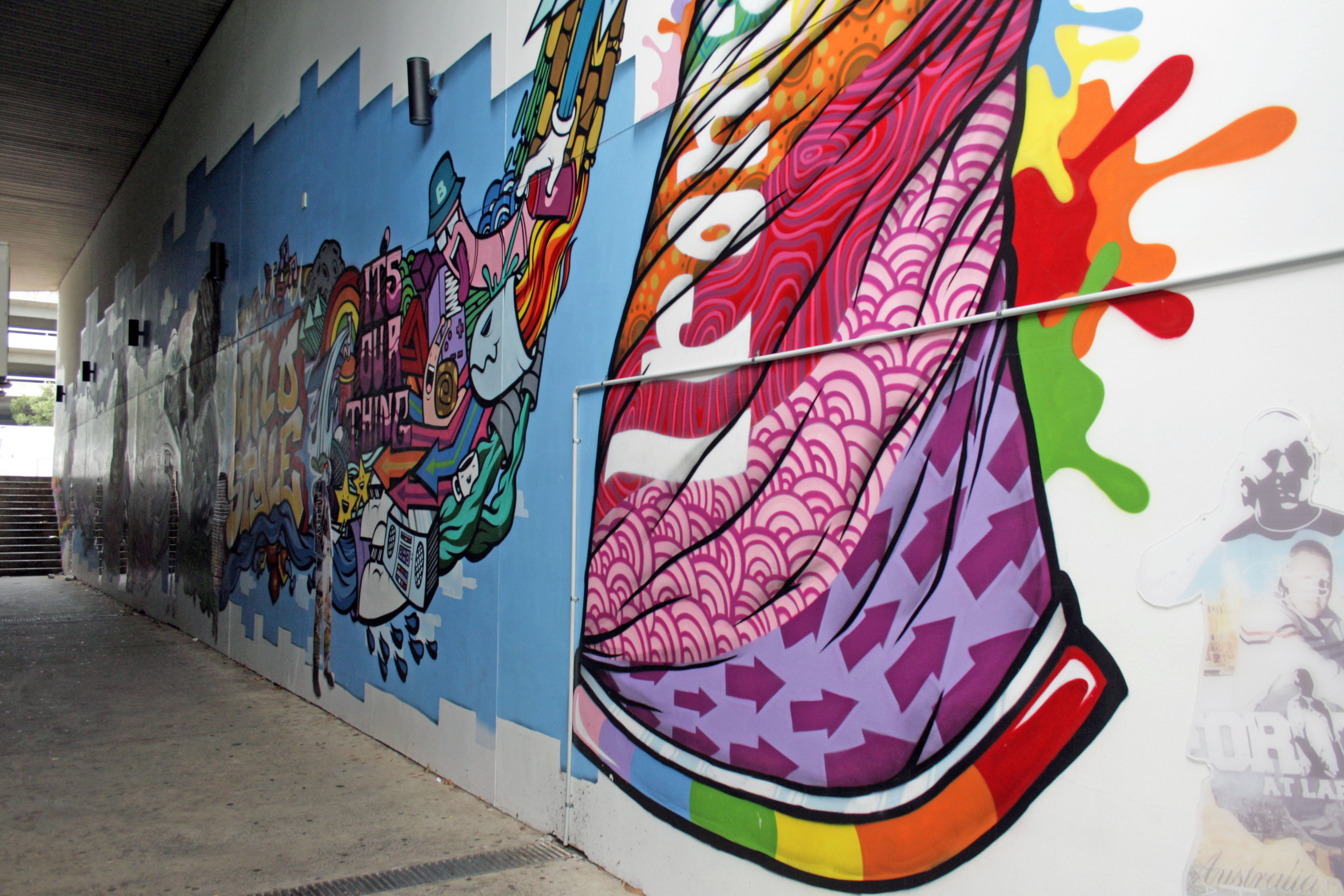 It's Our Thing by OPNSRC.CO | Street Art NSW